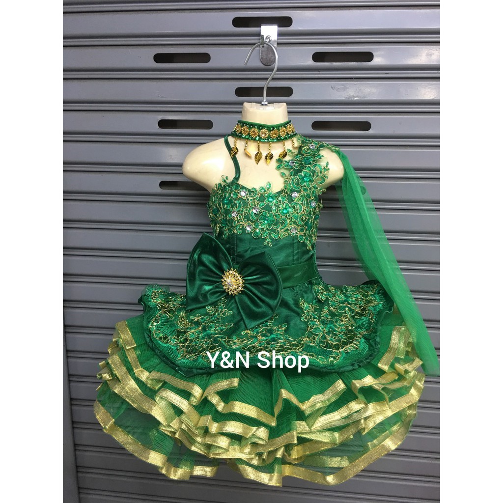 ชุดดรัมเมเยอร์ สไบเด้ง ชุดดรัมเมเยอร์เด็ก ชุดเชียร์ลีดเดอร์เด็ก