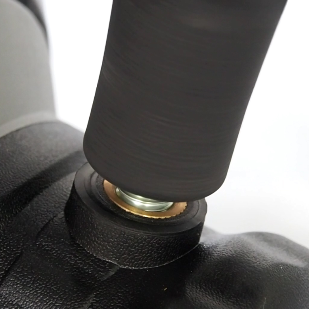 เครื่องขัดกระดาษทรายกลมสองมือ รุ่นดูดฝุ่น ขนาด 8 นิ้ว / BE-KZ-2HG-S8