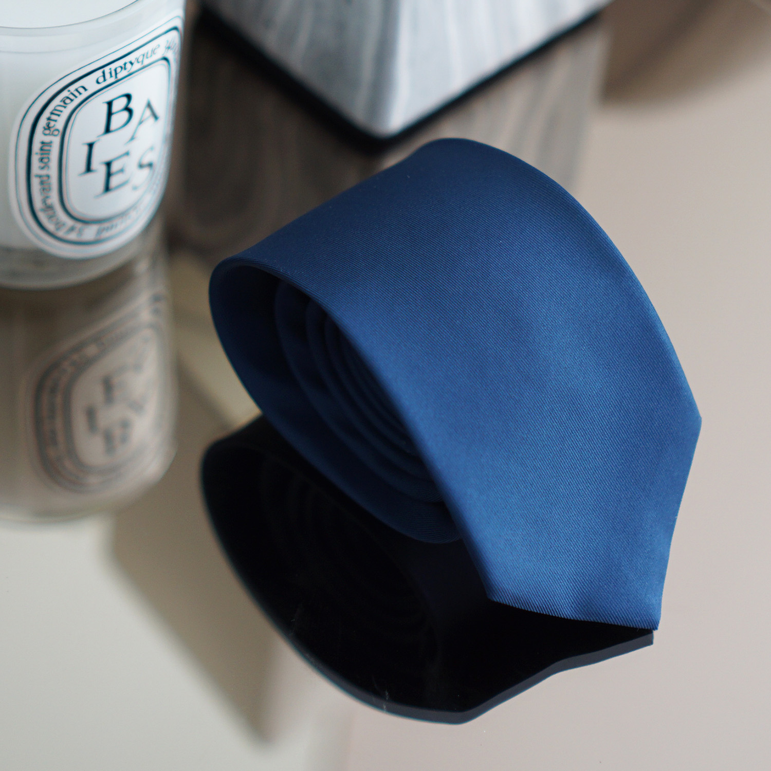 เนคไท พร้อมส่ง ขนาด 3 นิ้ว Minimal - Navy