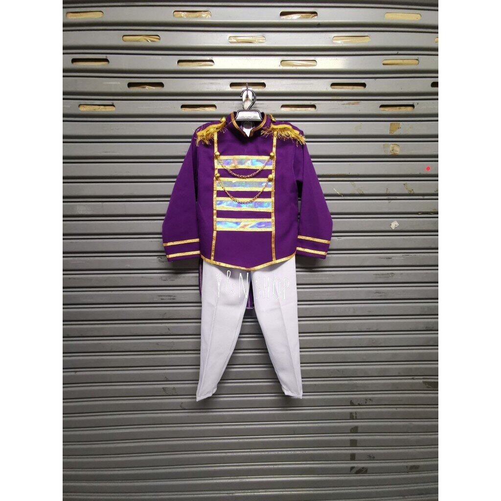 Y&NShop ชุดดรัมเมเยอร์ ชุดเชียร์ลีดเดอร์ เด็กชายอนุบาล-ประถมต้น ชุดกีฬาสี-ไม่มีสายสะพาย