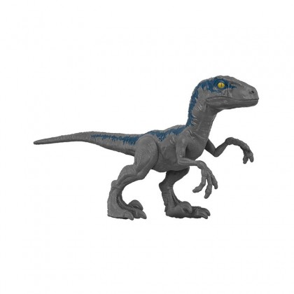 Mattel Jurassic World 6" Velociraptor - Blue (HMK81) แมทเทล จูราสสิค เวิลด์ ของเล่นแอ็กชั่นฟิกเกอร์ไดโนเสาร์ เวโลซีแรปเตอร์ บลู