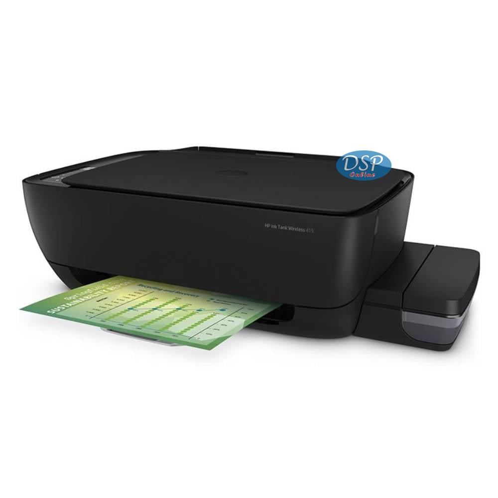 ขายถูก HP DeskJet Ink 415 + INK TANK All-in-One Printer เครื่องพิมพ์ ถ่ายเอกสาร สีและขาวดำ สแกน ระบบแทงค์ WiFi สั่งพิมพ์จากมือถือได้ ประกันศูนย์