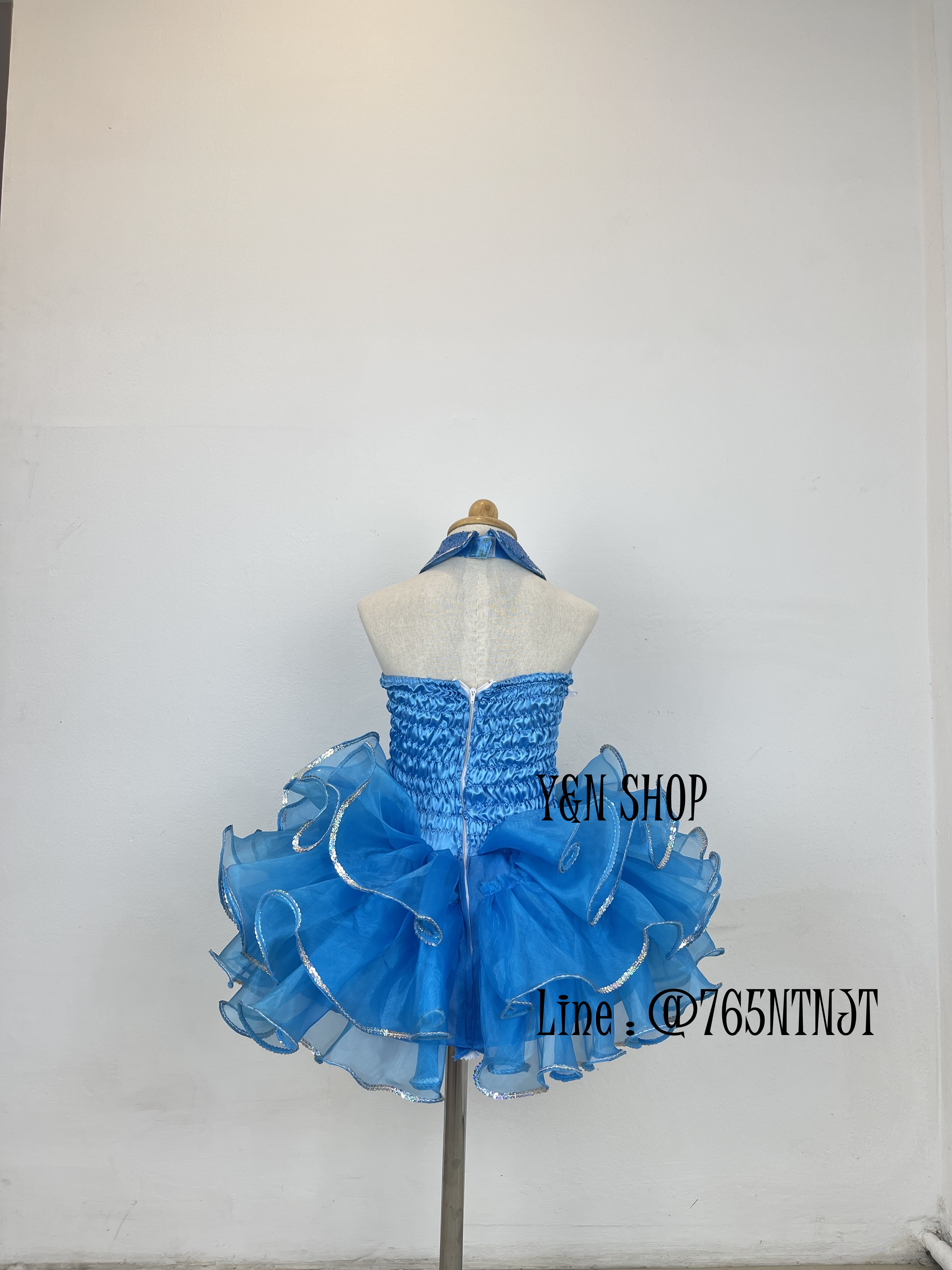 Y&NShop ชุดดรัมเมเยอร์ ชุดเชียร์ลีดเดอร์ เด็กผู้หญิงอนุบาล-ประถมต้น แบบชุดคอปก