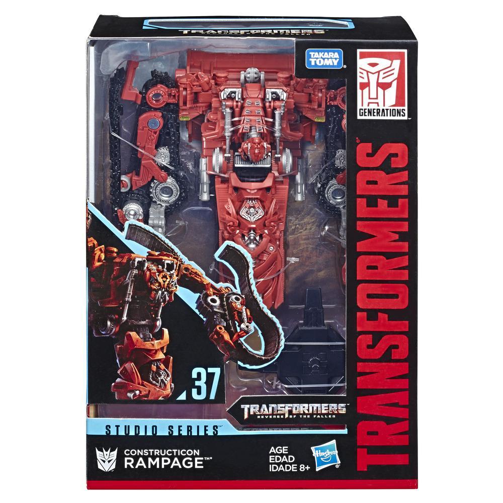 Hasbro Transformers Studio Series 37 Voyager Class Constructicon Rampage Action Figure 6.5 Inch ฮาสโบร ทรานสฟอเมอร์ส สตูดิโอ ซีรีย์ส 37 วอยเอเจอร์ คลาส หุ่นยนต์คอนสตรัคติคอน แรมเพจ 6.5 นิ้ว ลิขสิทธิ์แท้