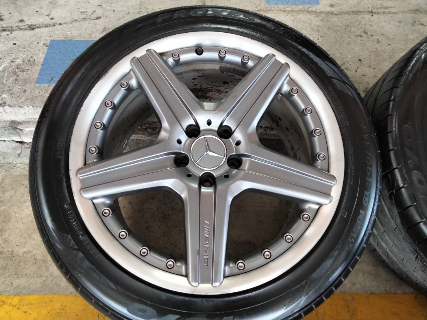 ล้อเบนซ์แท้ AMG ST6 19" ล้อเบนซ์เทพ 2ชิ้นแท้