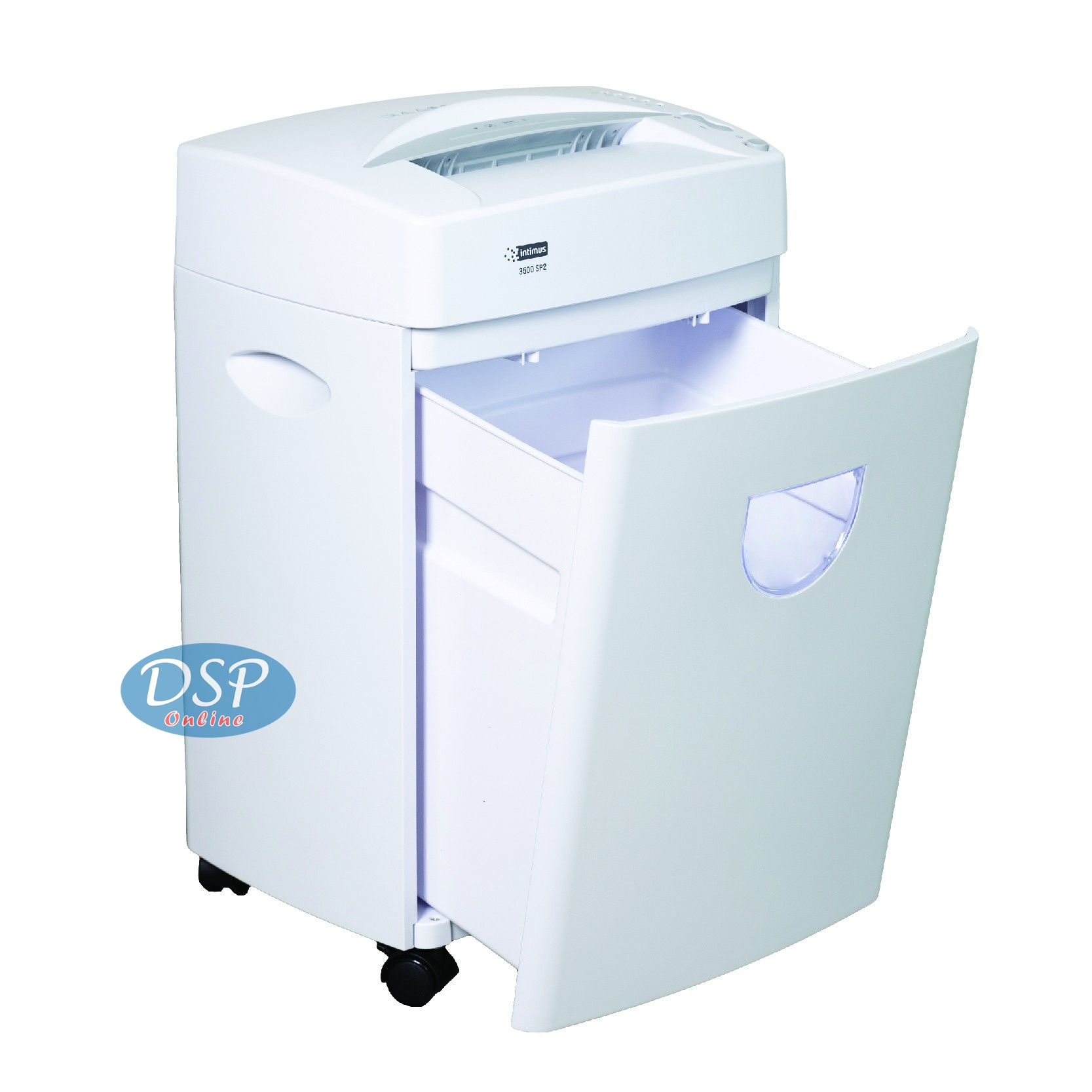 ขายถูก เครื่องทำลายเอกสาร อินติมุส intimus 3500SP2 Strip Cut ตัดเส้นตรง 22 แผ่น (A4 / 70g) (แทนรุ่น Intimus 3000S)