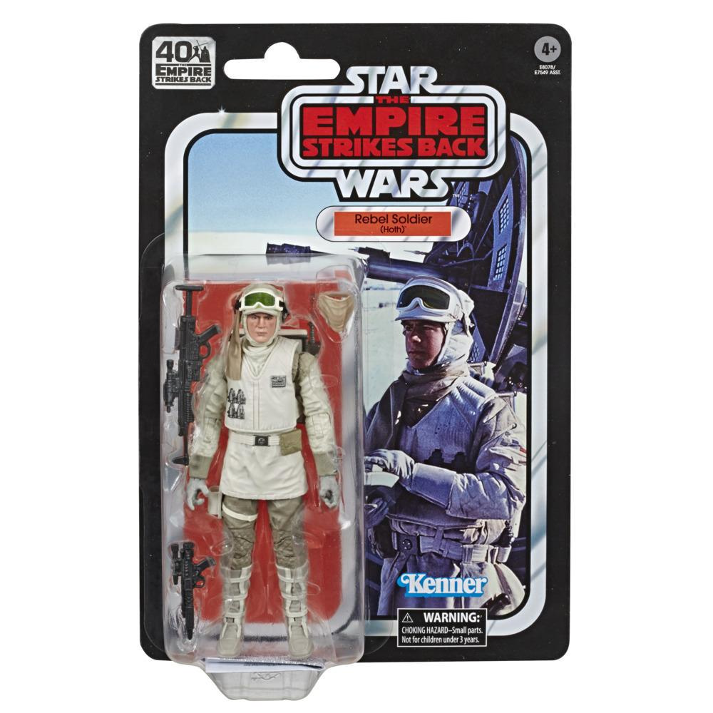 Hasbro Kenner Star Wars The Black Series Rebel Soldier (Hoth) 6-inch-scale Figure ฮาสโบร สตาร์ วอร์ส เดอะ แบล็ค ซีรีส์ หุ่นโมเดลฟิกเกอร์ รีเบล โซลเยอร์ (โฮธ) ขนาด 6 นิ้ว ลิขสิทธิ์แท้