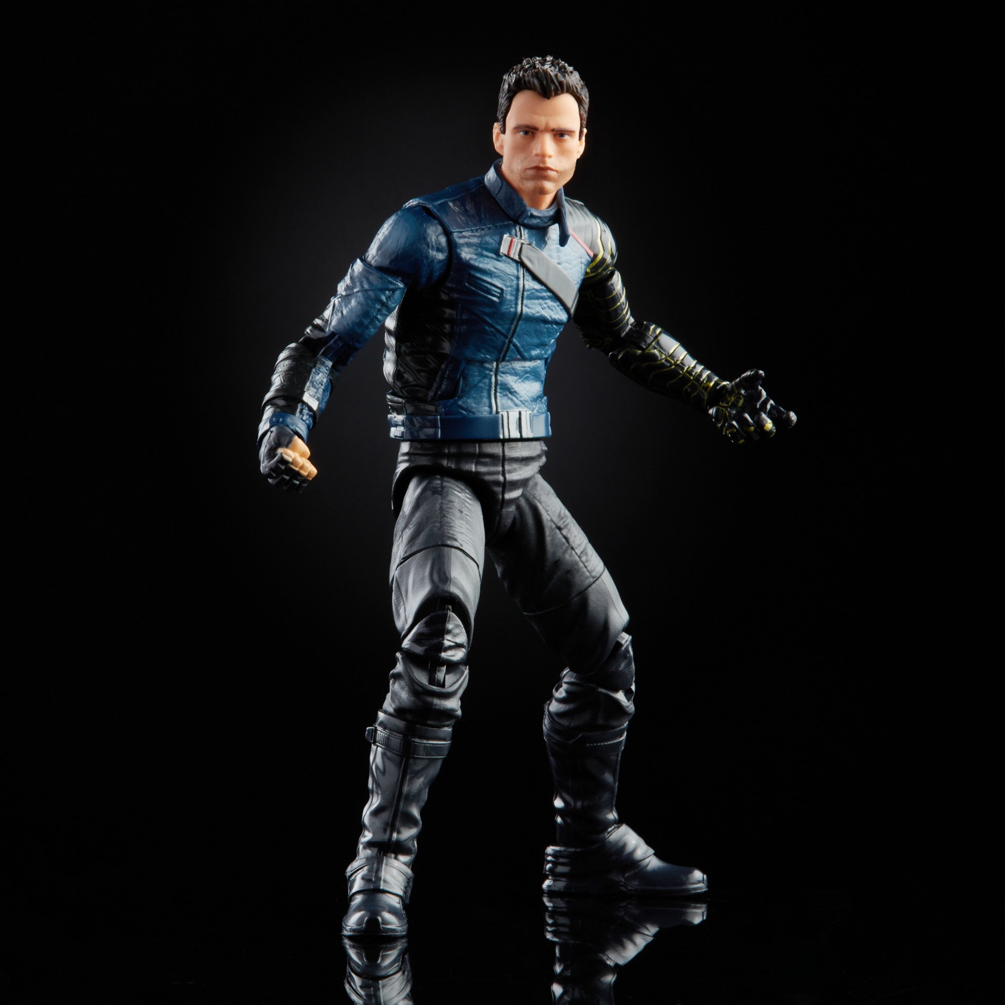 Hasbro Marvel Legends Series Winter Soldier 6-inch Figure ฮาสโบร มาร์เวล เลเจนด์ ซีรี่ย์ส หุ่นโมเดลฟิกเกอร์ วินเทอร์ โซลเยอร์ ขนาด 6 นิ้ว (No BAF) ลิขสิทธิ์แท้