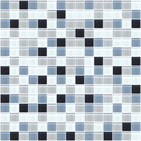 COTTO โมเสค กลาส เบลนด์ 03 ดำ(06S)(12x12) GA (จำนวน 1 แผ่น)