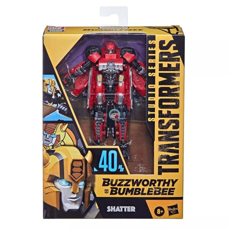 Hasbro Transformers Studio Series 40 Deluxe Class Shatter Figure ฮาสโบร ทรานสฟอเมอร์ส สตูดิโอ ซีรีย์ส 40 ดีลักซ์ คลาส หุ่นยนต์แชตเทอร์ 4.5 นิ้ว ลิขสิทธิ์แท้