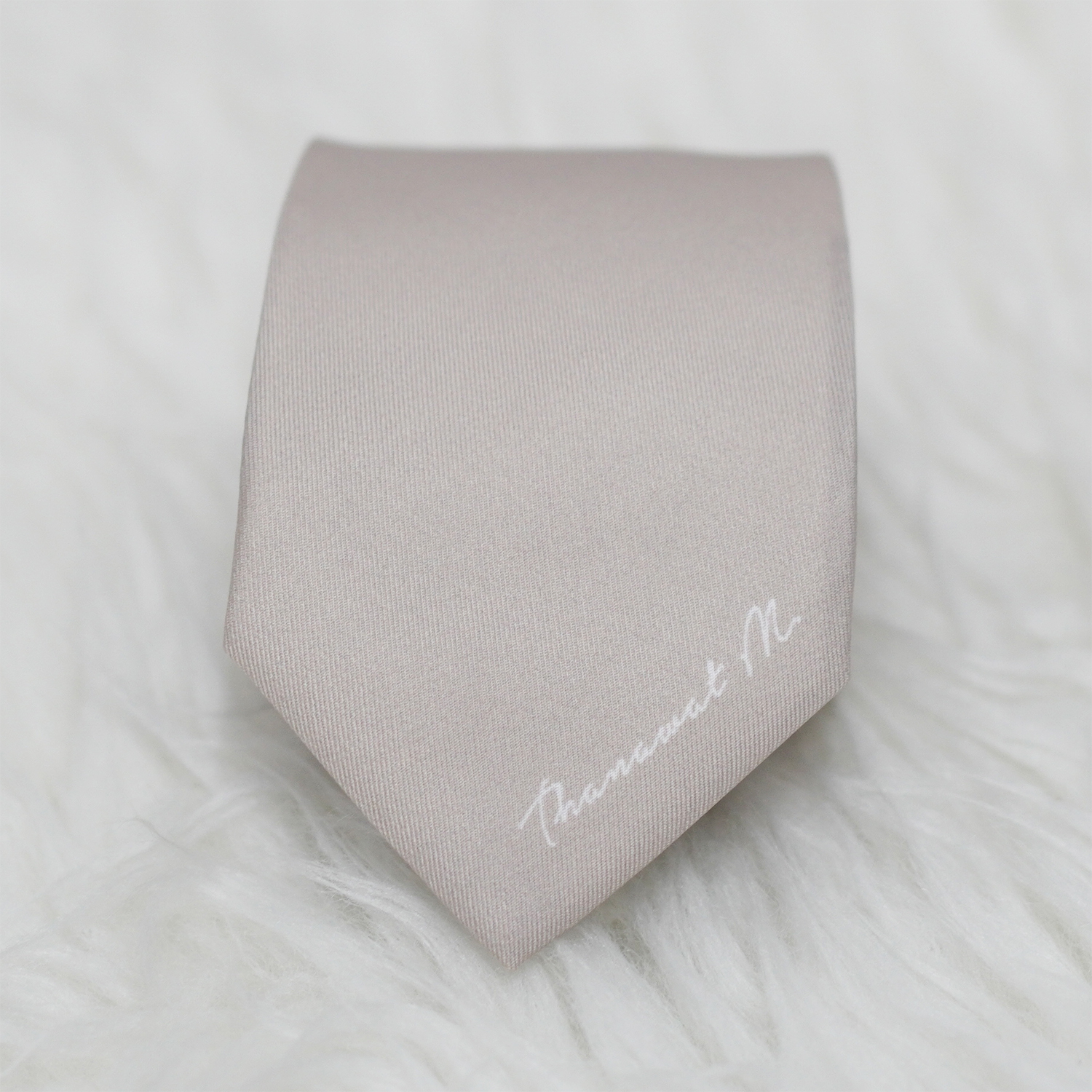 เนคไท สั่งทำใส่ชื่อ ขนาด 3" - Minimal - Monkey Coffee