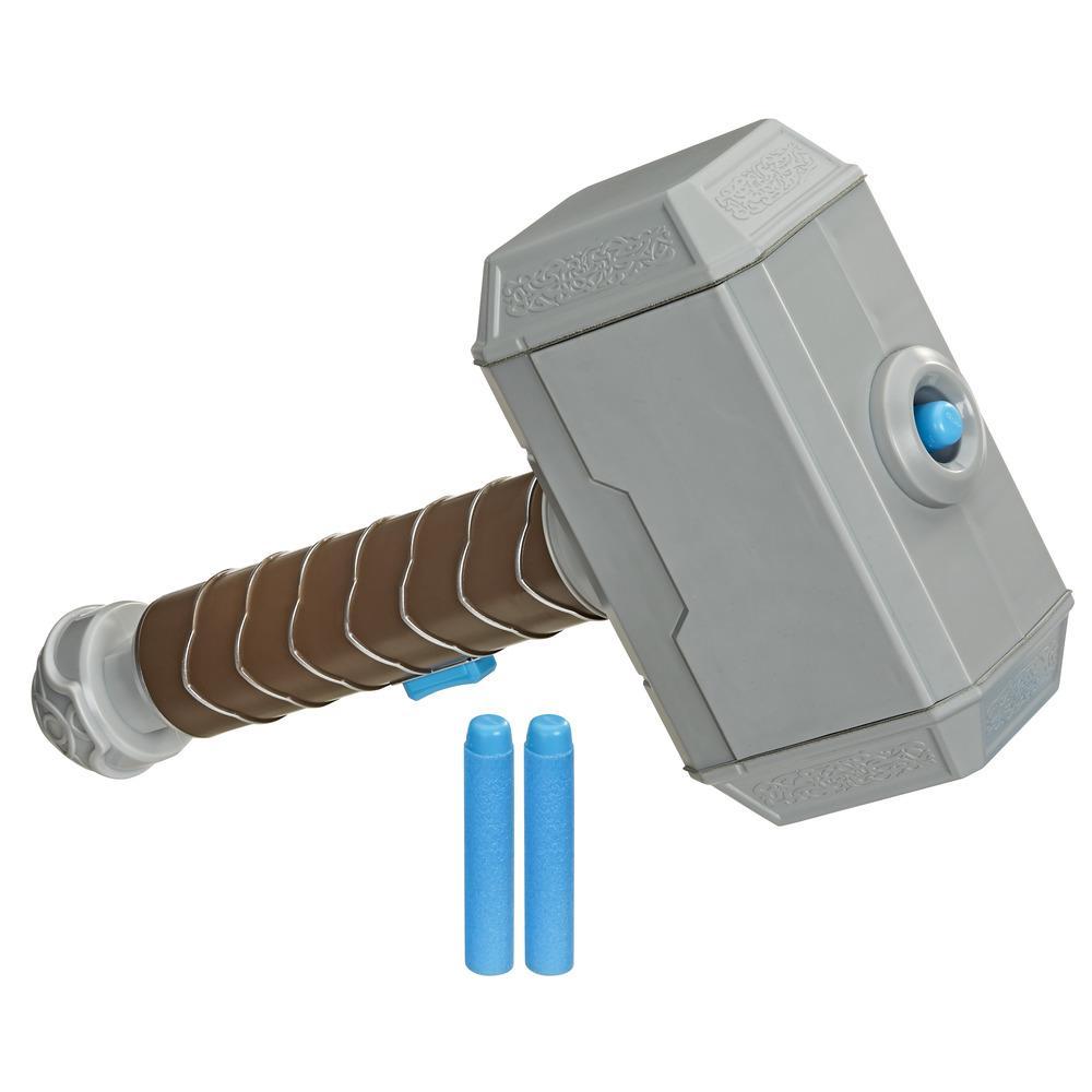 Hasbro NERF Power Moves Marvel Avengers Thor Hammer Strike NERF Dart-Launching ฮาสโบร มาร์เวล อเวนเจอร์ส ค้อนธอร์ พร้อมกระสุนเนิร์ฟ ลิขสิทธิ์แท้