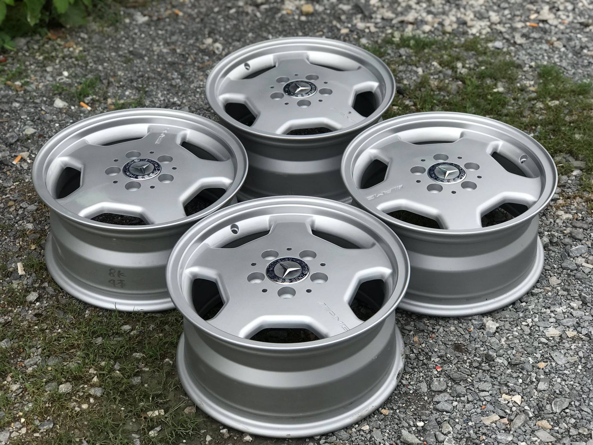 AMG ST2 15"7.0 et37 ล้อแท้หายาก มีที่นี้.