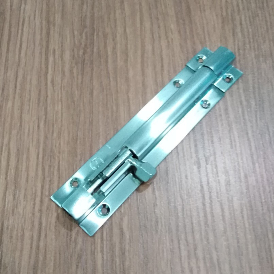 กลอนทองเหลือง 4 นิ้ว สเตนเลส ตราช้าง