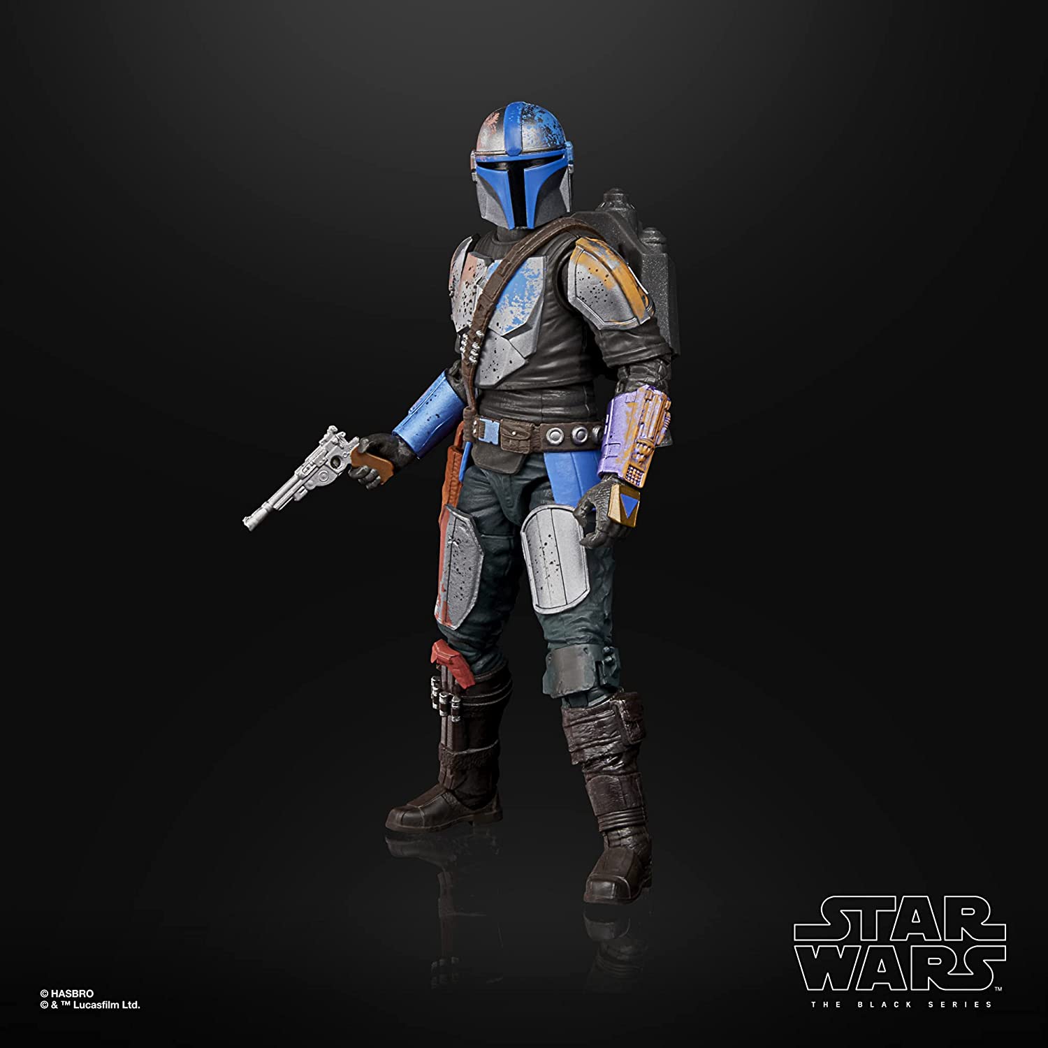 Hasbro Star Wars The Black Series Credit Collection The Mandalorian Toy (Amazon Exclusive) 6-Inch-Scale Figure ฮาสโบร สตาร์ วอร์ส เดอะ แบล็ค ซีรีส์ หุ่นโมเดลฟิกเกอร์ เครดิต คอลเลกชัน แมนดาโรเลี่ยน ขนาด 6 นิ้ว ลิขสิทธิ์แท้