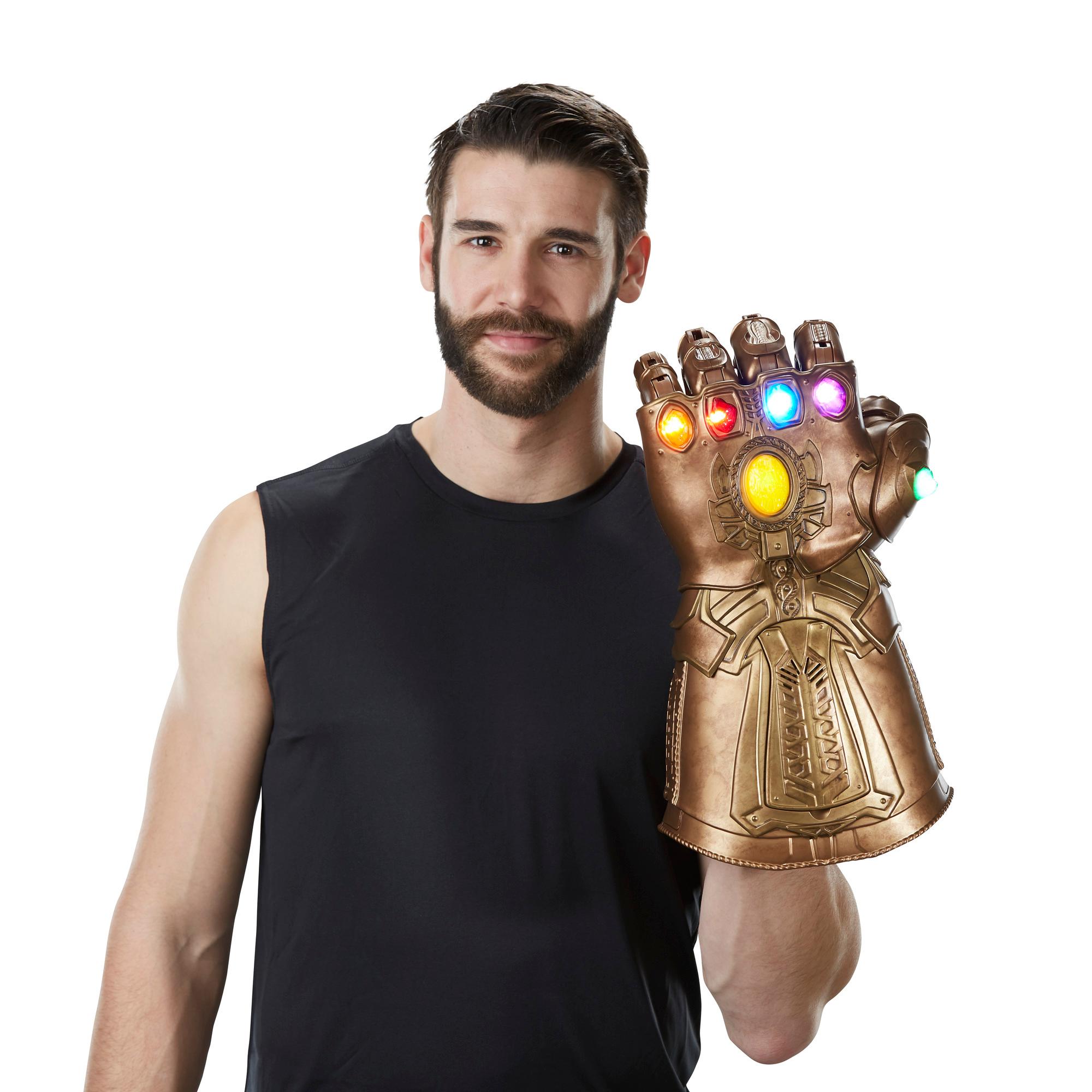 ถุงมือธานอส HASBRO MARVEL LEGENDS AVENGERS THANOS LEGENDS GEAR INFINITY GAUNTLET Articulated Electronic Fist ฮาสโบร มาร์เวล ลีเจนท์ อินฟินิตี้ กันท์เล็ท มีเสียง มีไฟ ขยับนิ้วได้