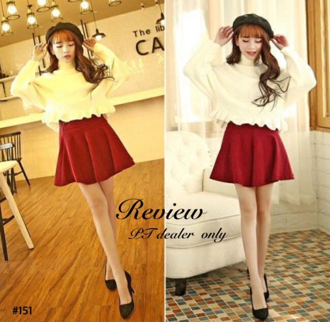 พร้อมส่ง : รองเท้าส้นเข็มหนังชามัว