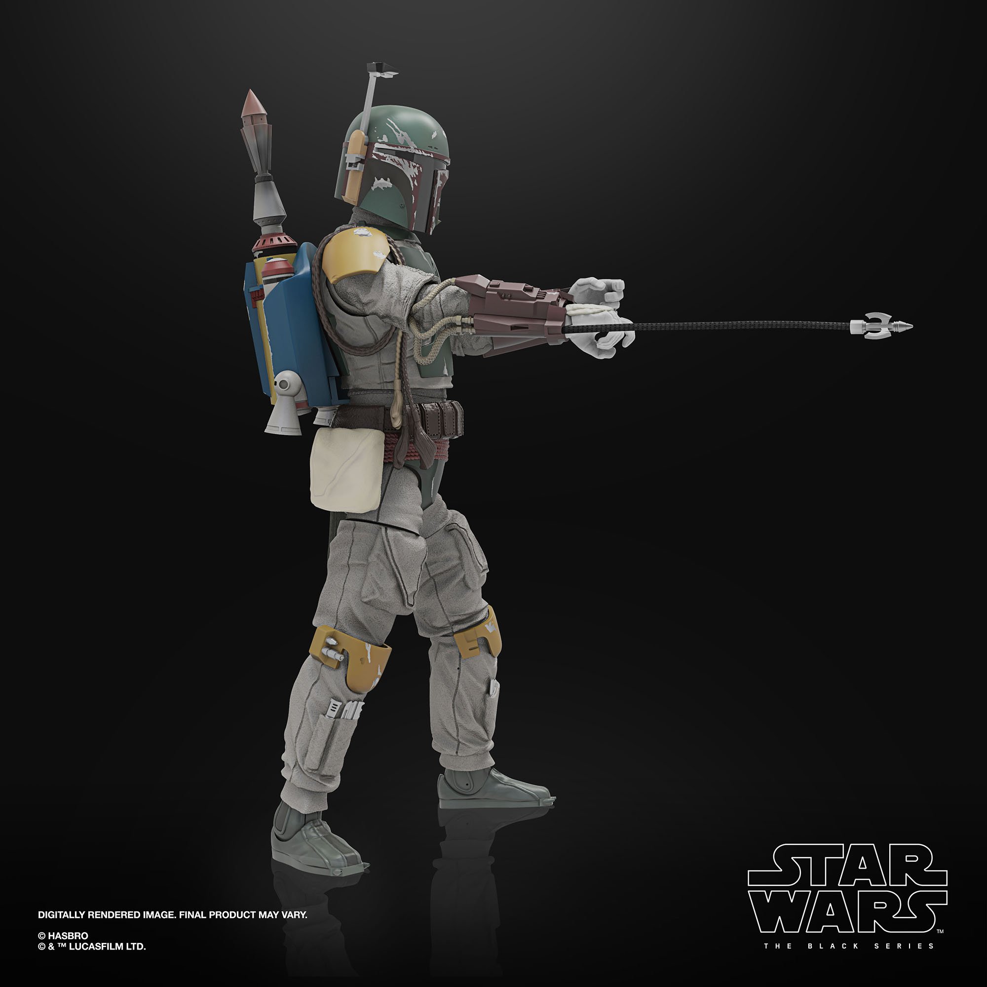 Hasbro Star Wars The Black Series Boba Fett 6-inch Action Figure ฮาสโบร สตาร์ วอร์ส เดอะ แบล็ค ซีรีส์ หุ่นโมเดลฟิกเกอร์ โบบา เฟทท์ ขนาด6 นิ้ว ลิขสิทธิ์แท้