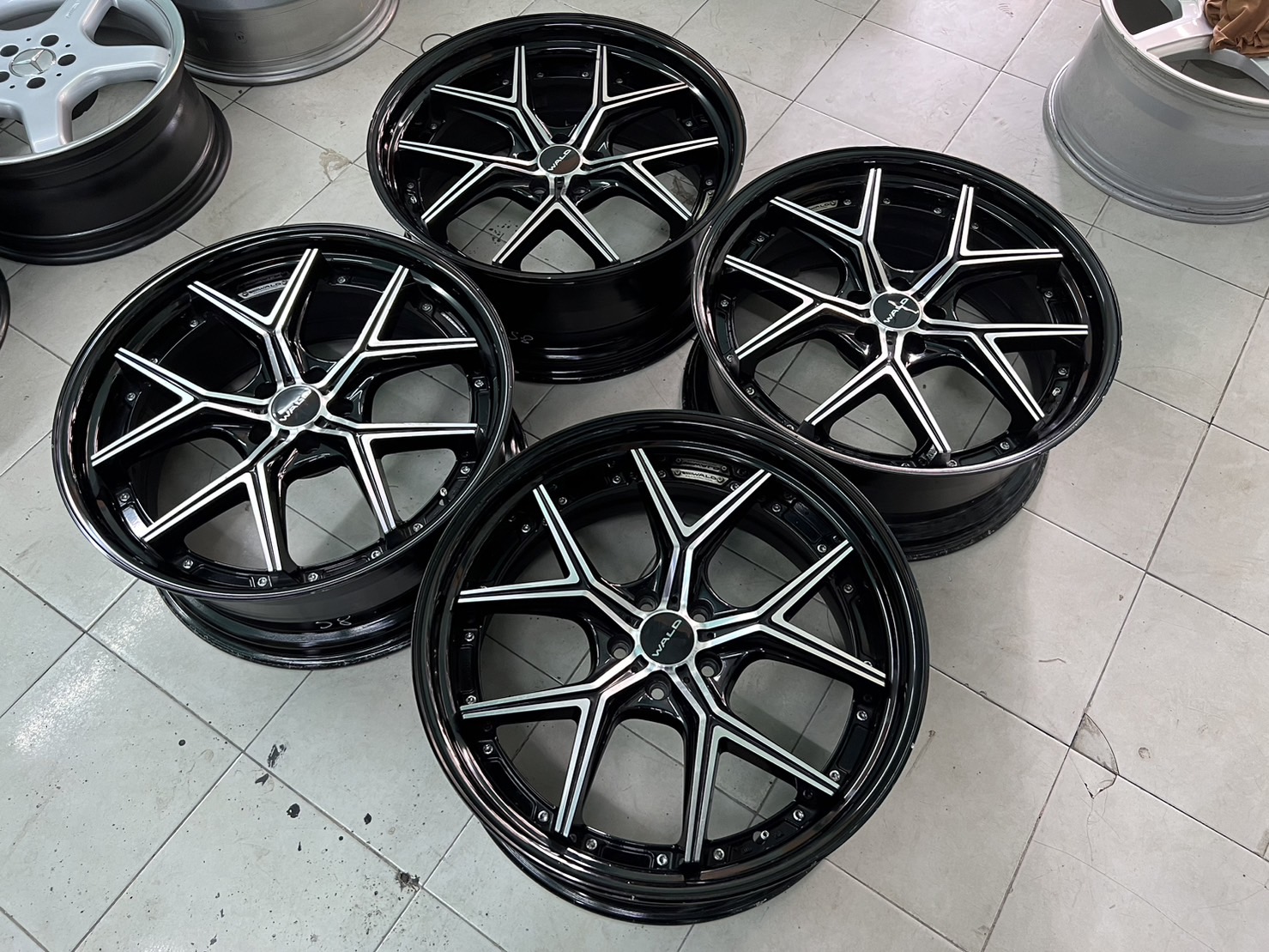 ล้อเบนซ์แท้ WALD ILLIMA 3PCS FORGED 21" สภาพสวย