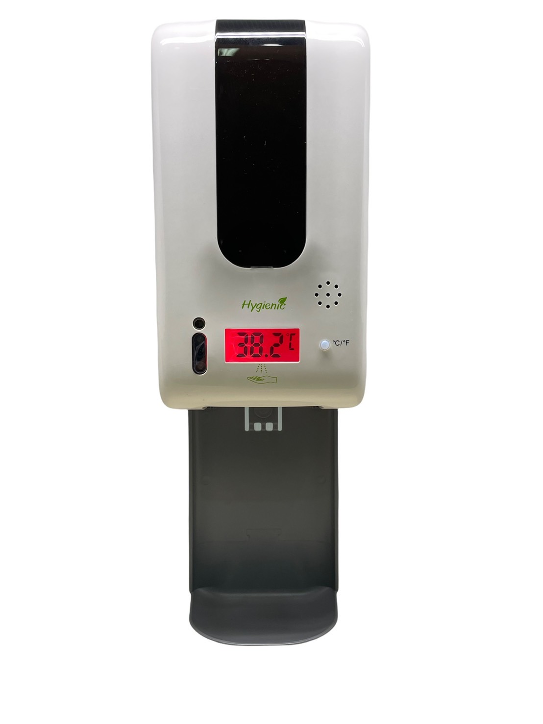 ขายถูก เครื่องพ่นแอลกอฮอล์ เจล / สบู่เหลว พร้อมเครื่องวัดอุณหภูมิ Hygienic รุ่น HAS-005/D พร้อมขาตั้งพื้น HSTAND02-B