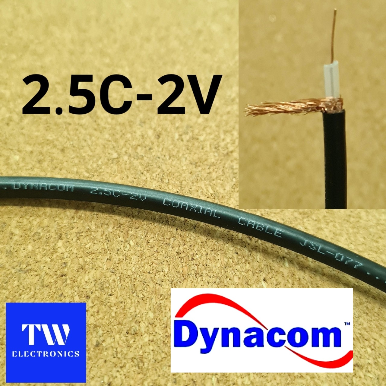 สายCoaxial 2.5C-2V / Dynacom