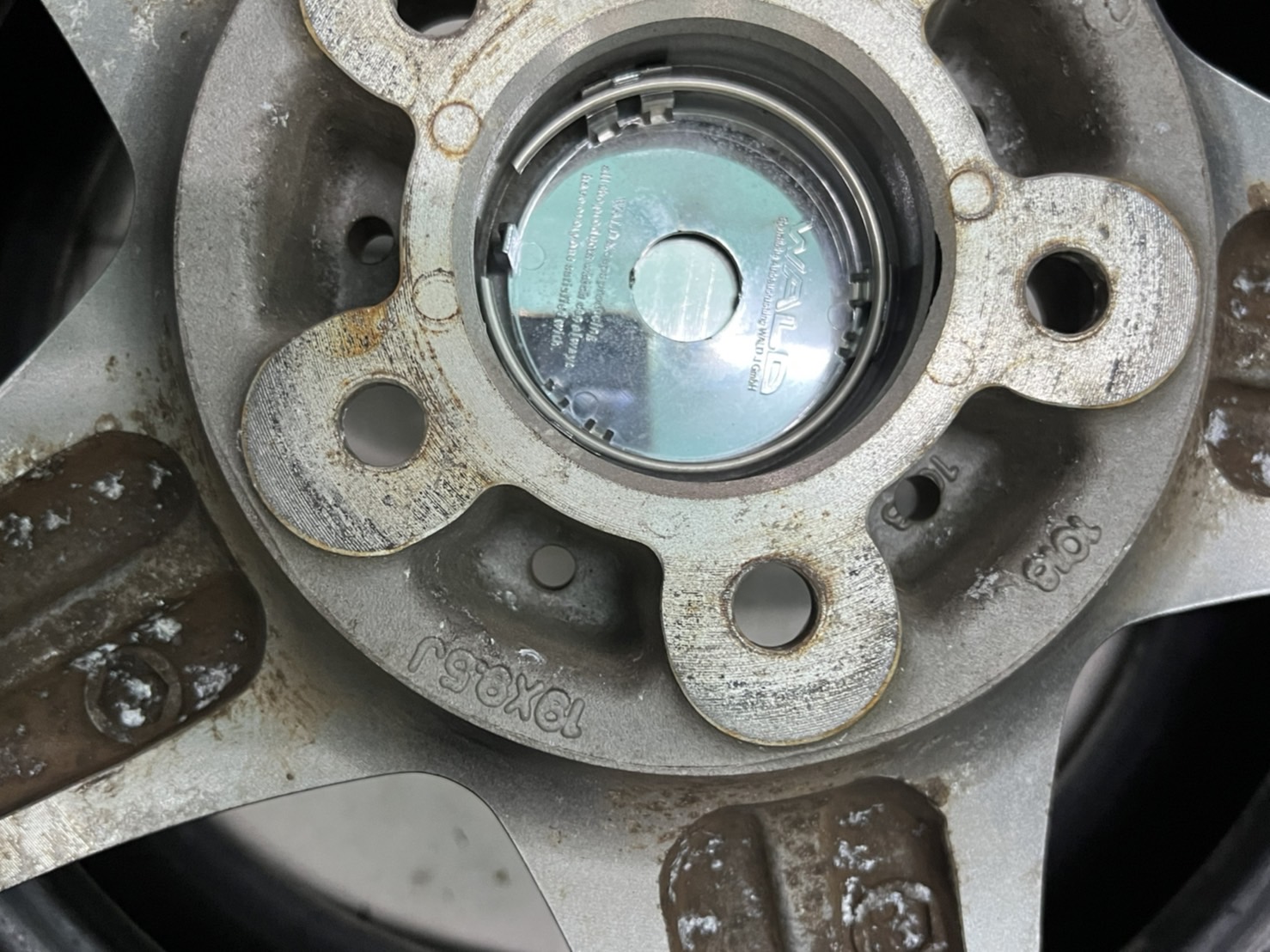 ล้อแท้เบนซ์ WALD streifen 19" ตามสภาพ