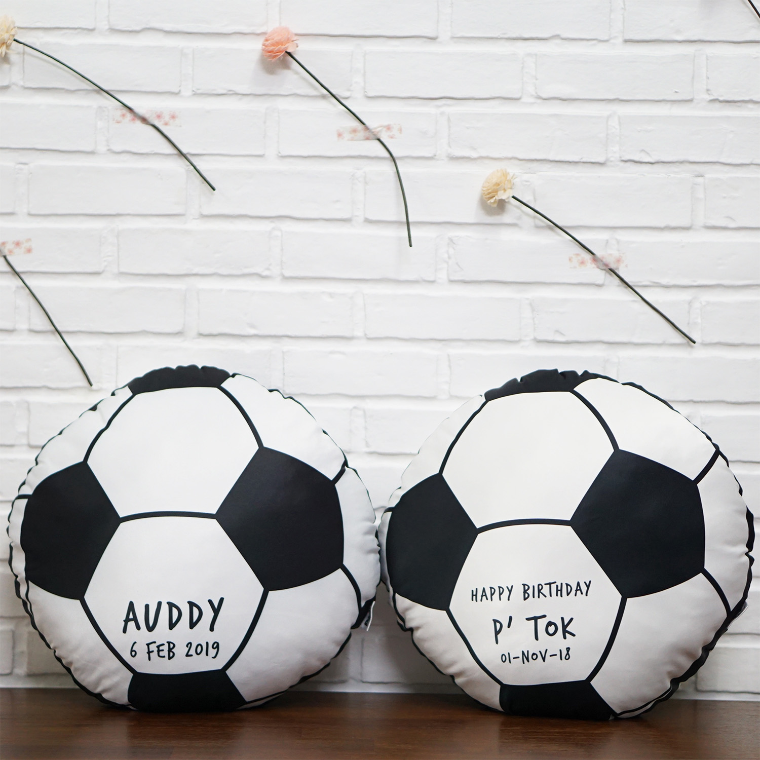 หมอนลายลูกบอล Football