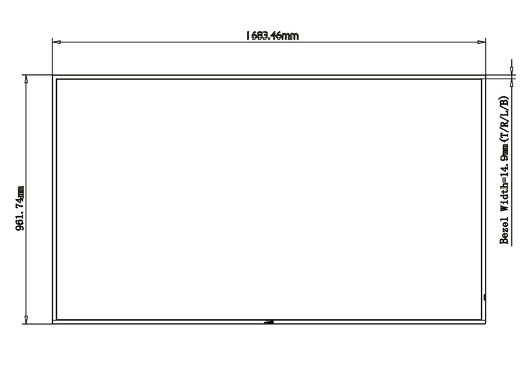 ขายถูก Hisense 75B4E30T 75” 4K UHD Digital Signage Display 75" UHD/500 nits/ 7*18 / Android 8.0