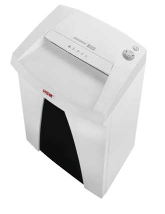 ขายถูก เครื่องทำลายเอกสาร HSM Securio B22 (1.9x15) 7x9 แผ่น ตัดเป็นชิ้น