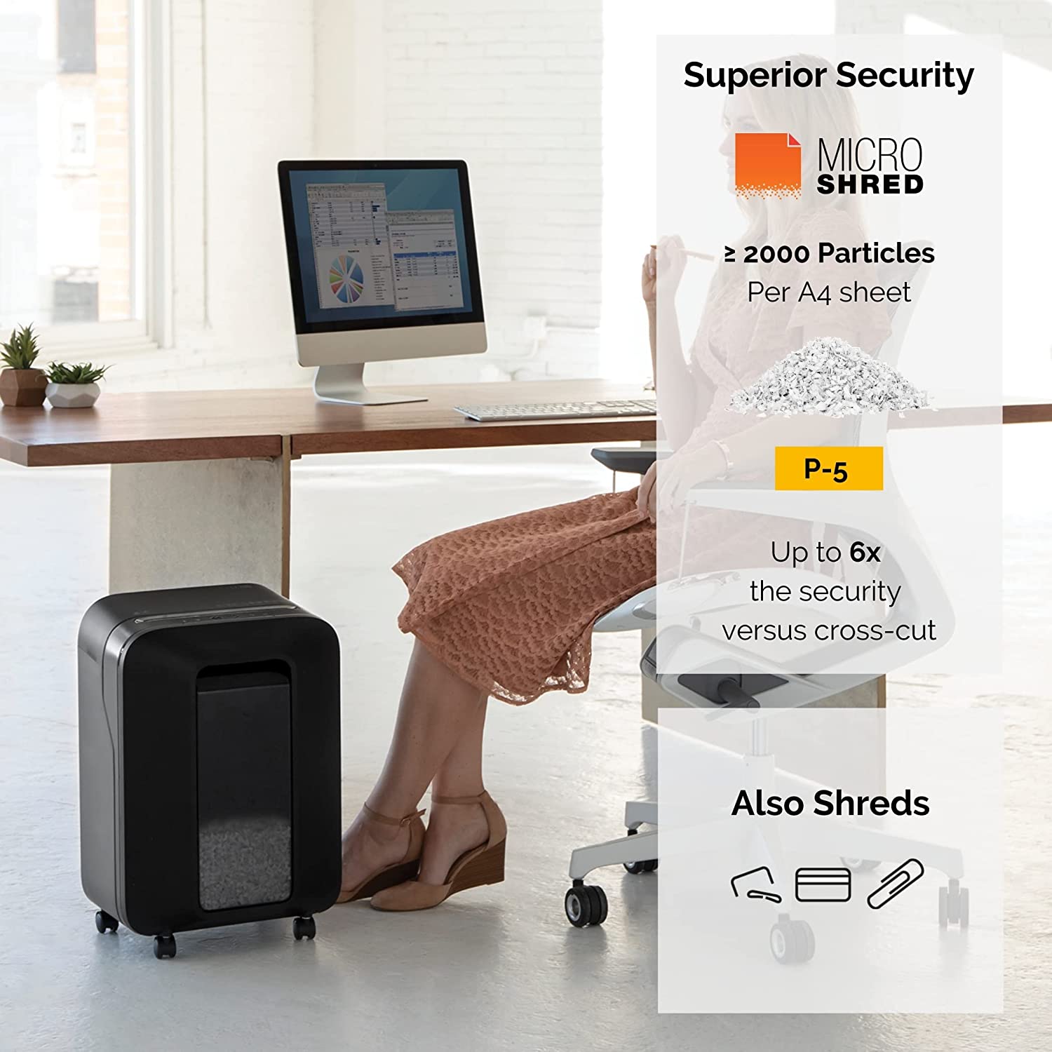 ขายถูก เครื่องทำลายเอกสาร Fellowes LX201 ครั้งละ 12 แผ่น ( Micro Cut )