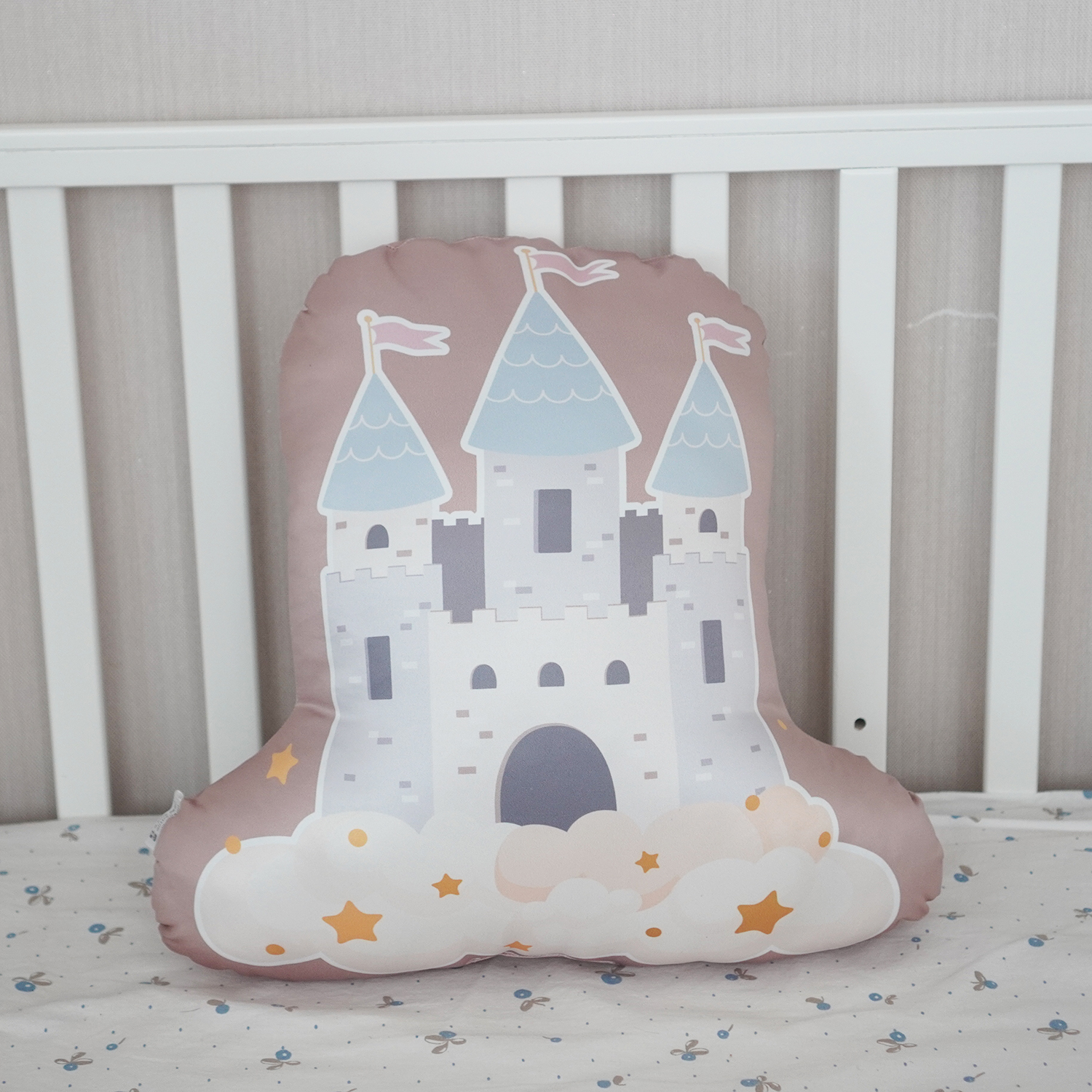 หมอนของขวัญ แบบพร้อมส่ง - ลายปราสาท Castle