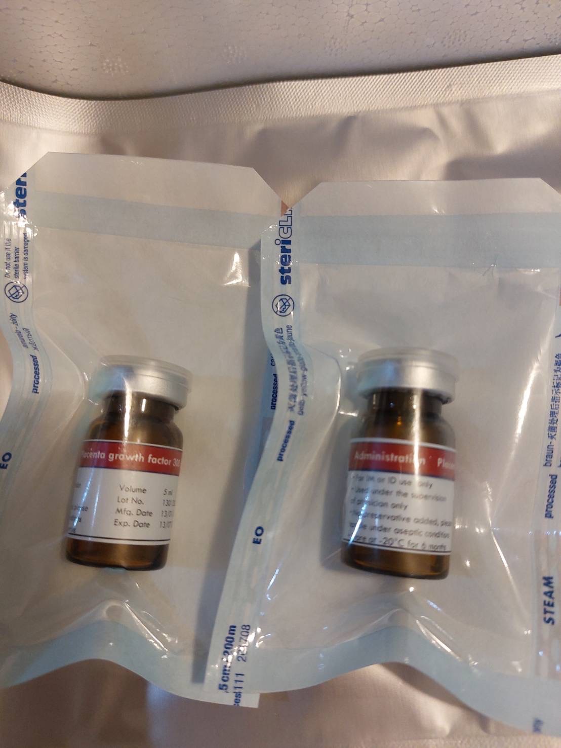 PIGF 150pg (Placental Growth Factor) ควบคุมคุณภาพระดับห้อง Lab