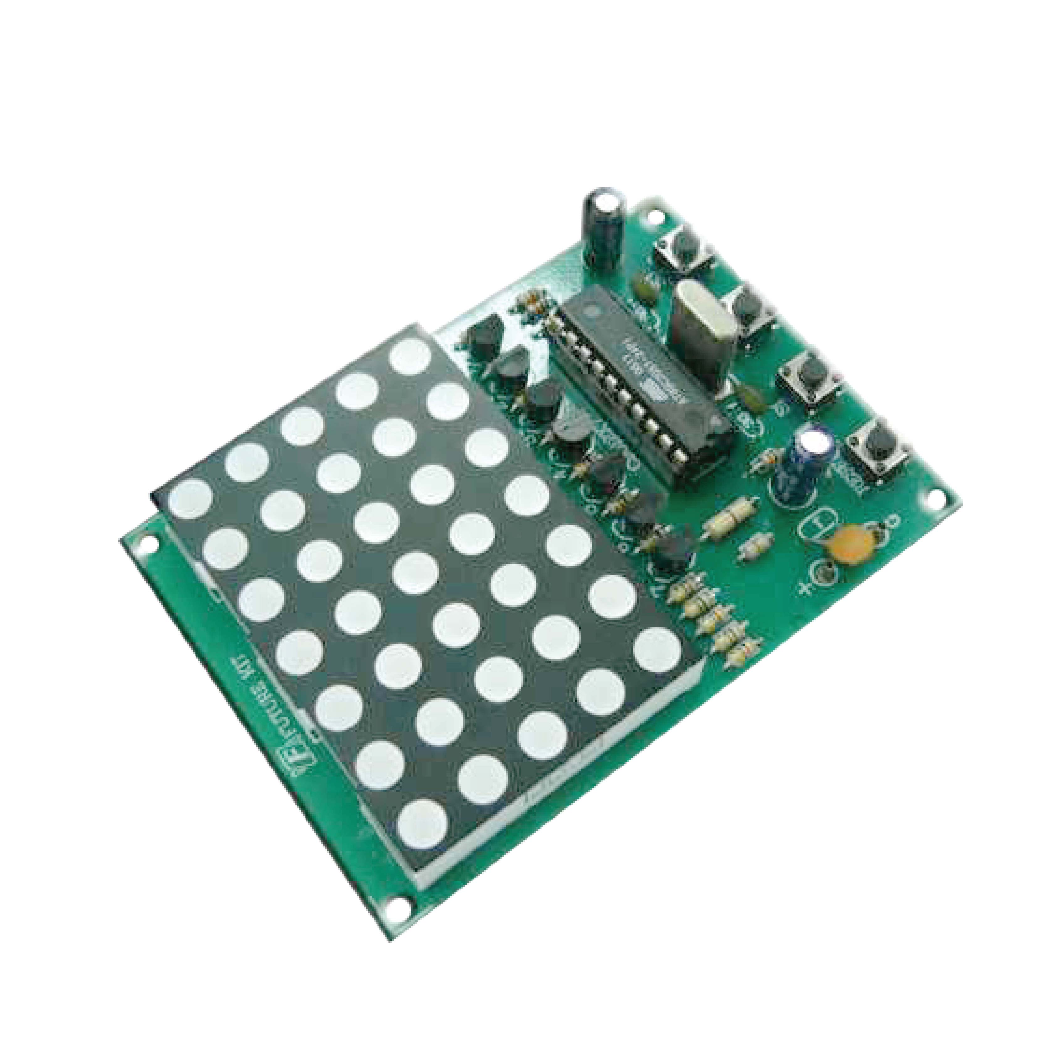 FutureKit FK174 บอร์ดไฟวิ่งสัญลักษณ์ 5x7 จุด 48 ตำแหน่งโปรแกรม