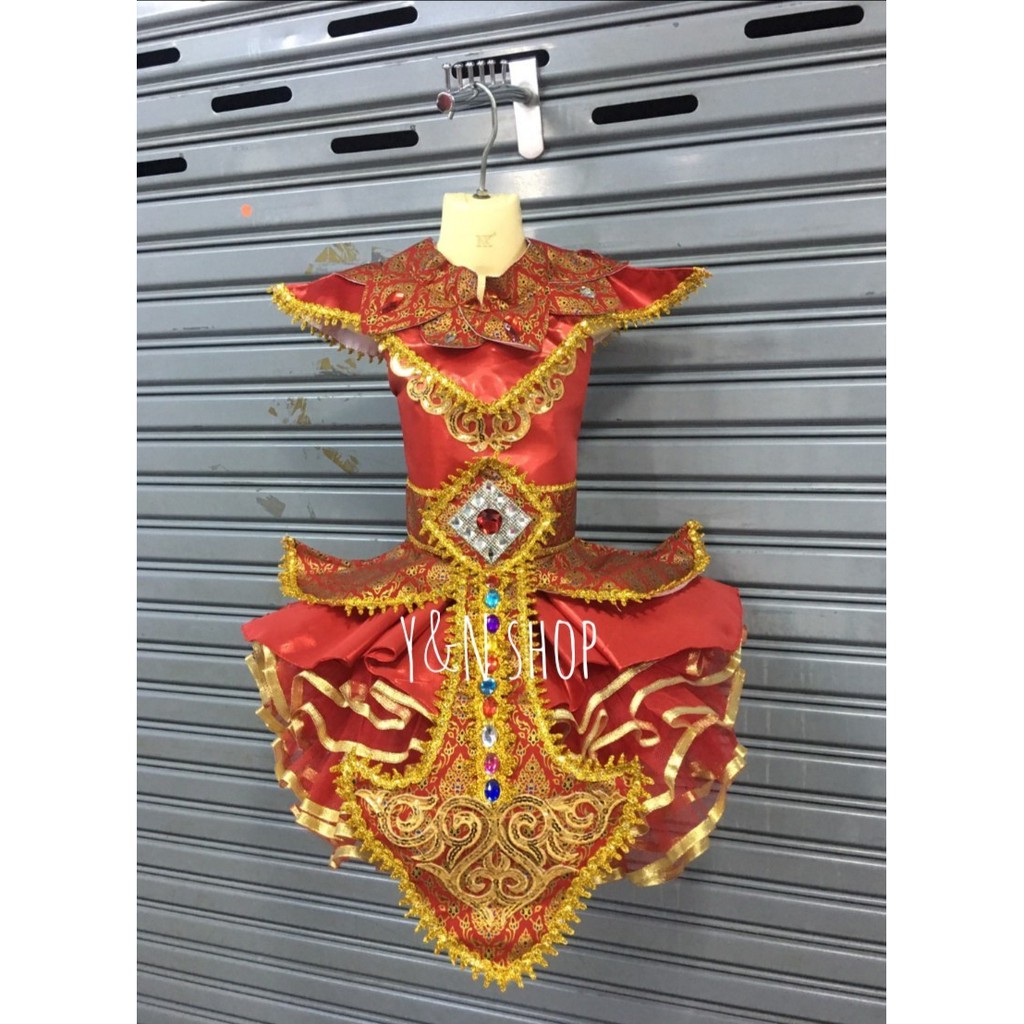 ชุดดรัมเมเยอร์ ไทยสมอ ชุดดรัมเมเยอร์เด็ก ชุดเชียร์ลีดเดอร์เด็ก