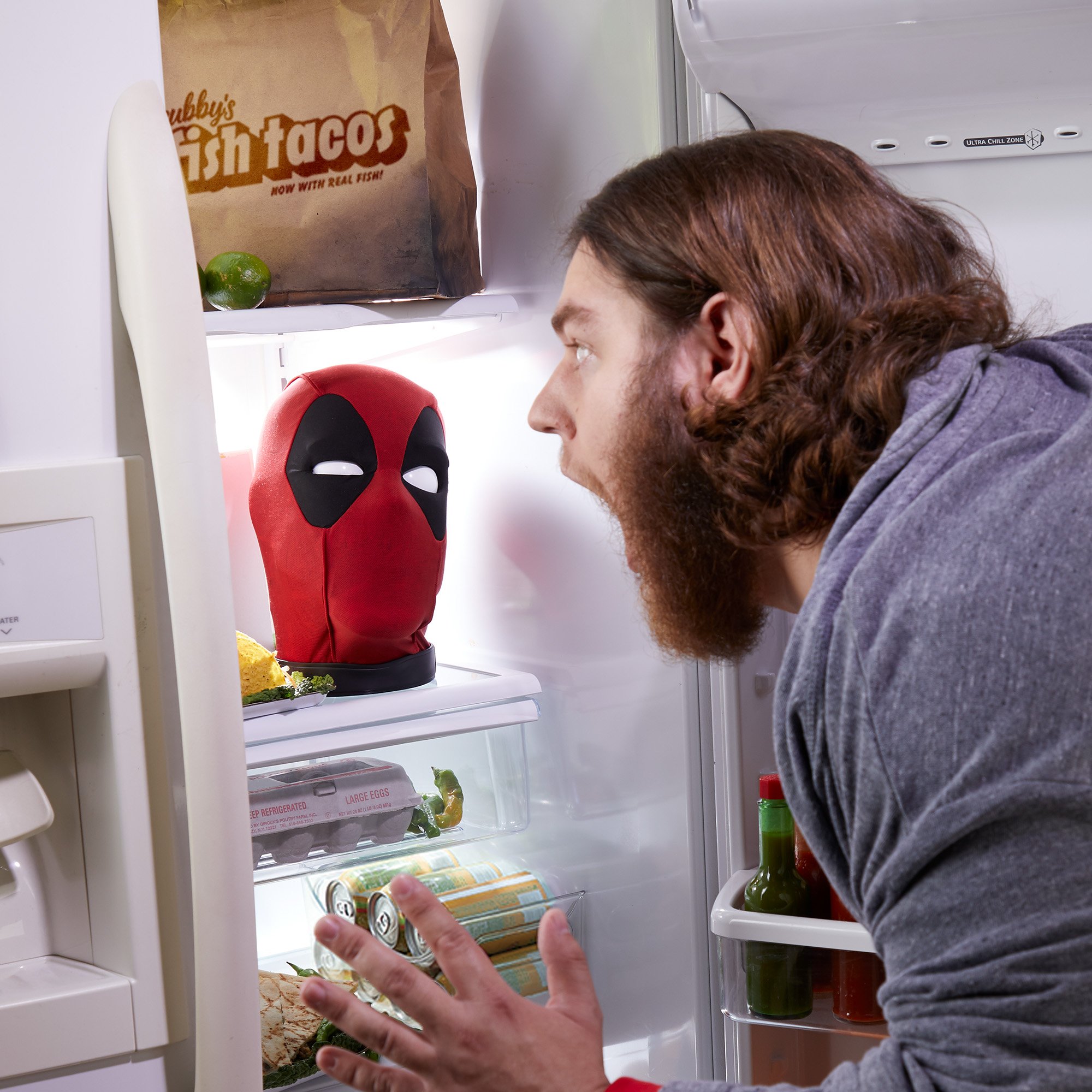 Hasbro Marvel Legends Deadpool’s Head Premium Interactive Head ฮาสโบร มาร์เวล ลีเจนท์ หัวเดดพูล ขยับได้ มีเสียง เล่นผ่านแอพได้ ลิขสิทธิ์แท้