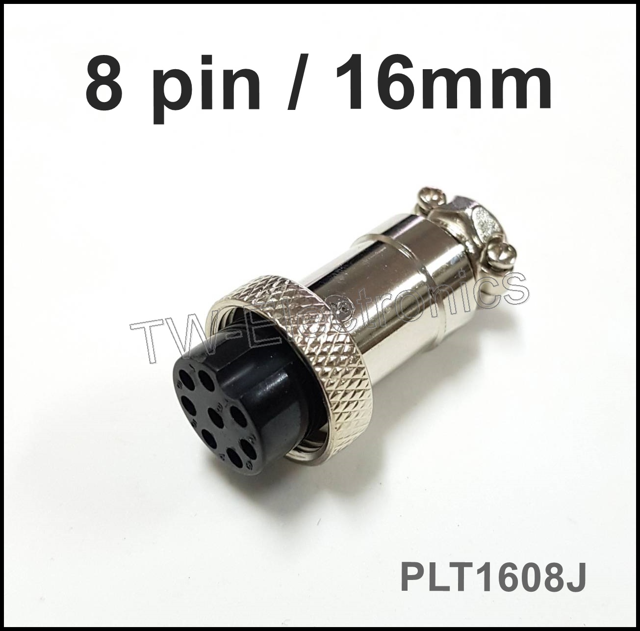PLT (ตัวเมีย) 8pin 16mm / PLT1608J