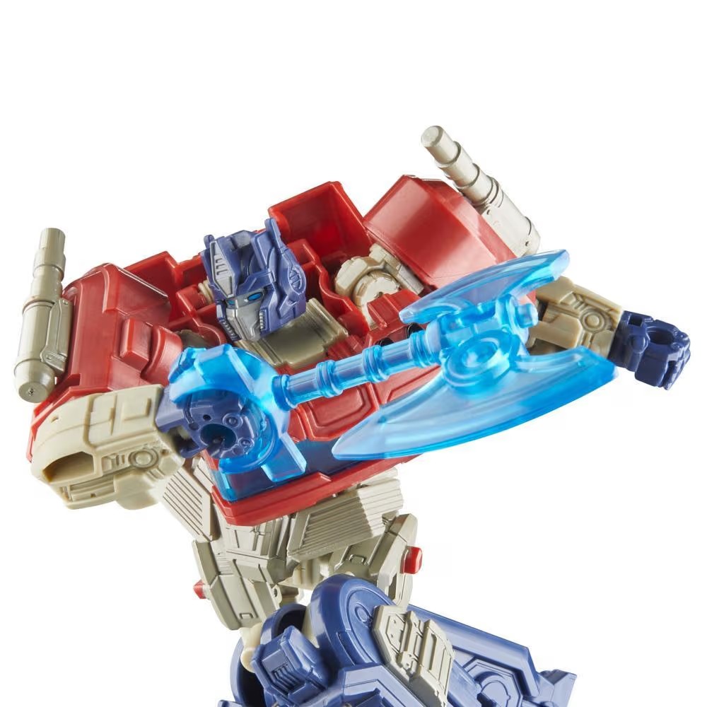 Hasbro Transformers Studio Series Deluxe Class Transformers : One 112 Optimus Prime Action Figure ฮาสโบร ทรานสฟอเมอร์ส สตูดิโอ ซีรีย์ส 112 หุ่นยนต์ออพติมัส ไพรม์ ขนาด 4.5 นิ้ว ลิขสิทธิ์แท้