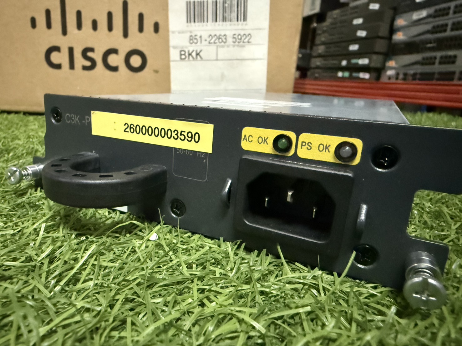 พาวเวอร์ Catalyst 3750-E/3560-E/RPS 2300 (C3K-PWR-750WAC)