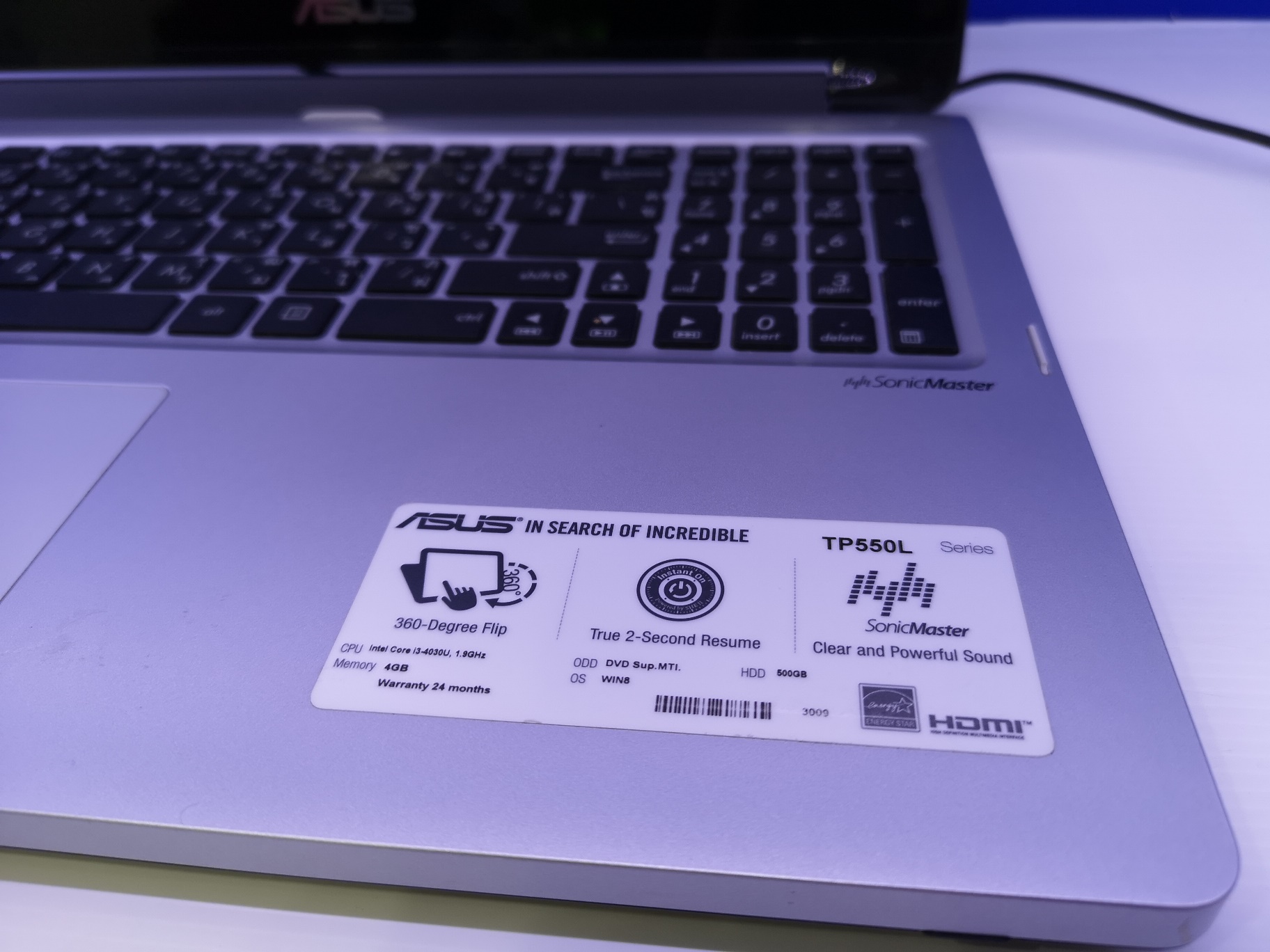 ASUS Transformer Book Flip TP550LD