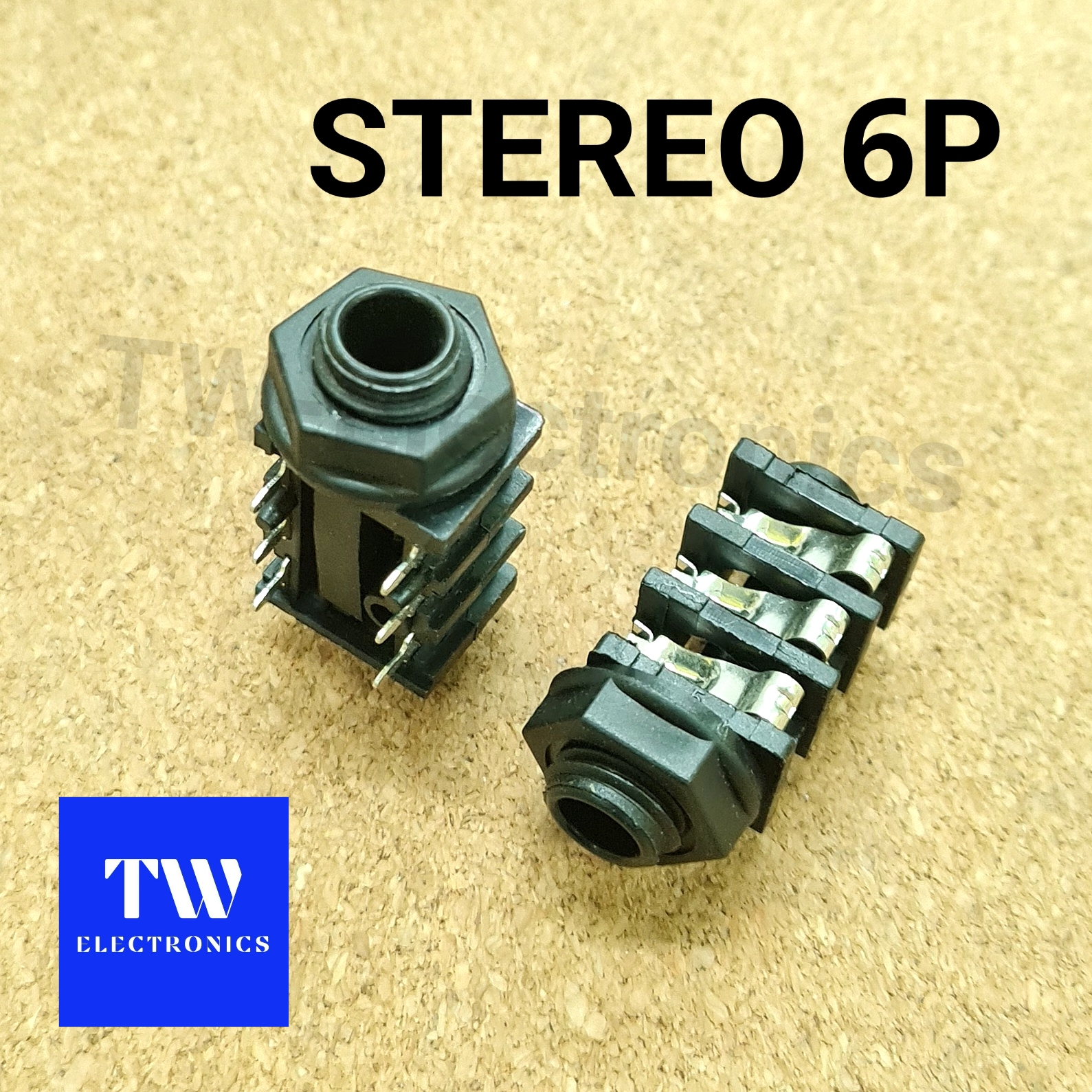 ¼” Stereo ลงปริ้นท์ 6 ขา / MSB03B