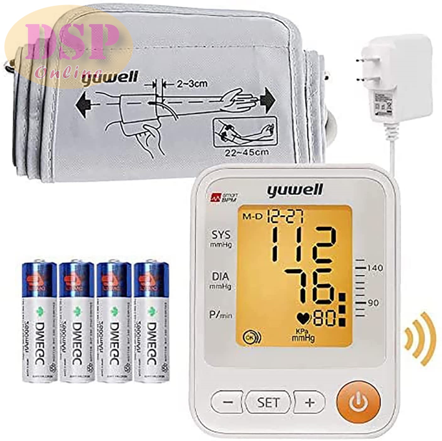 ขายถูก เครื่องวัดความดันโลหิต Yuwell YE670D (มีเสียงพูดภาษาไทยได้) ของแท้ประกันศูนย์ไทย5ปี