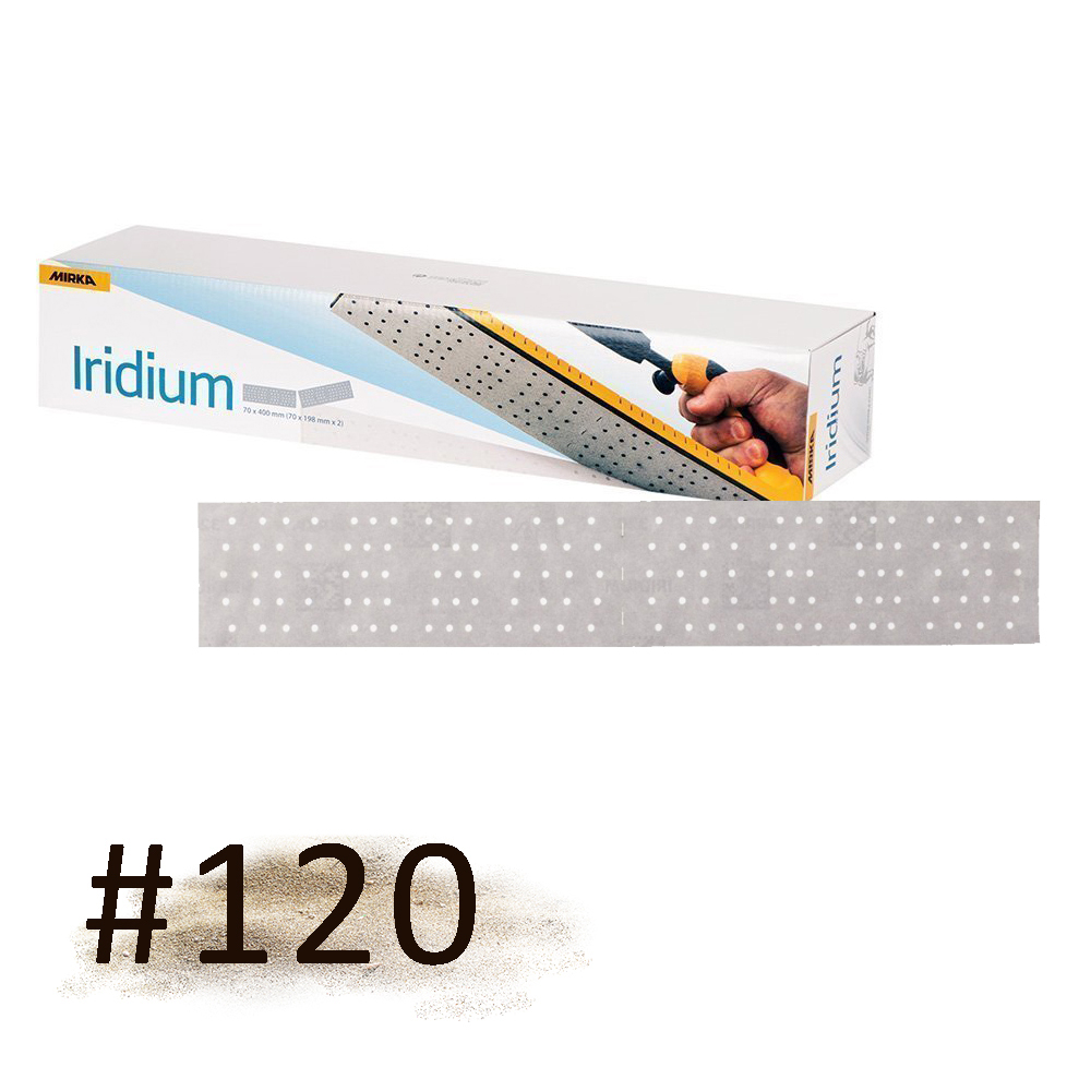 Iridium สี่เหลี่ยม 71x400mm 140H เบอร์ #120