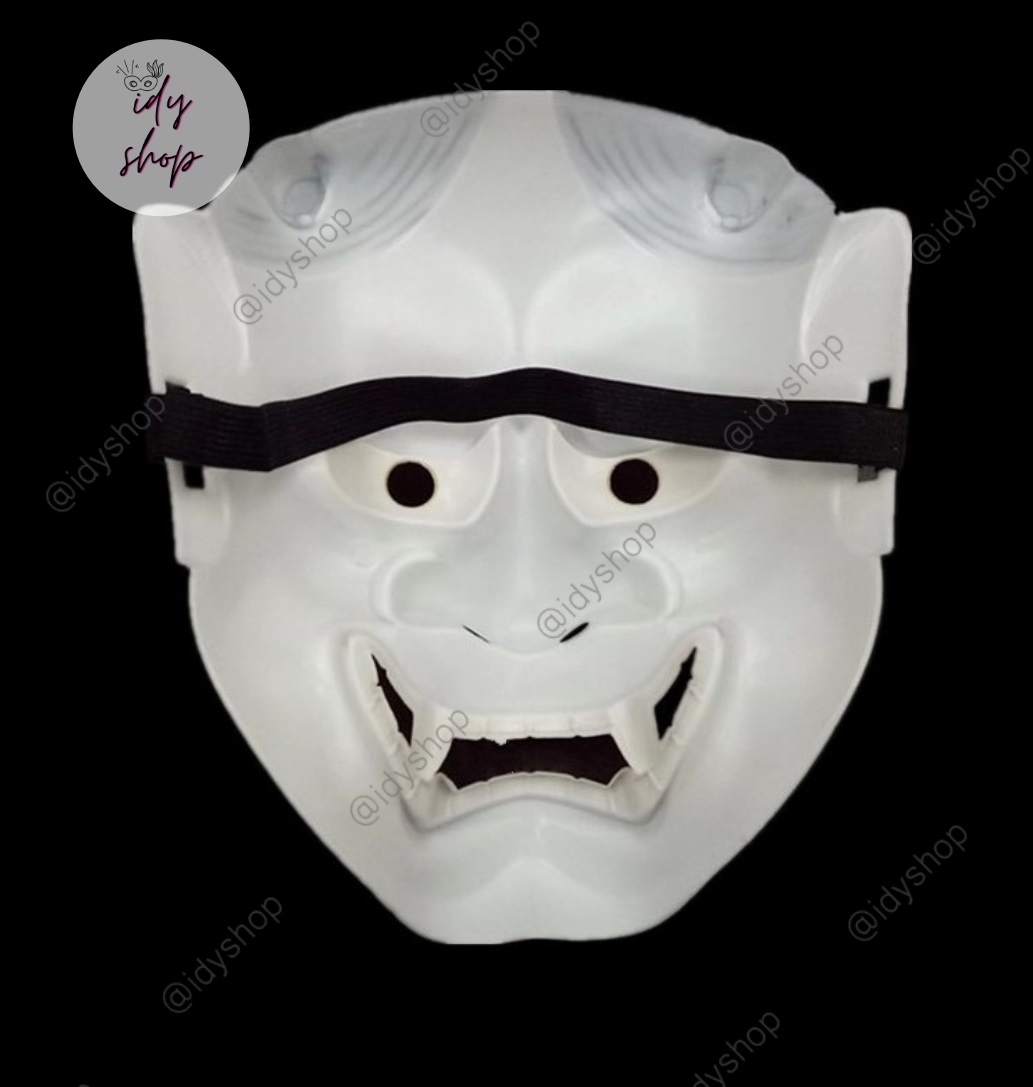 หน้ากากปีศาจญี่ปุ่น ฮันเนีย Hannya หน้ากากปาร์ตี้ หน้ากากแฟนซี หน้ากากฮาโลวีน หน้ากากผี หน้ากากคอสเพลย์ Japanese Devil Noh Hannya fancy Mask idyshop