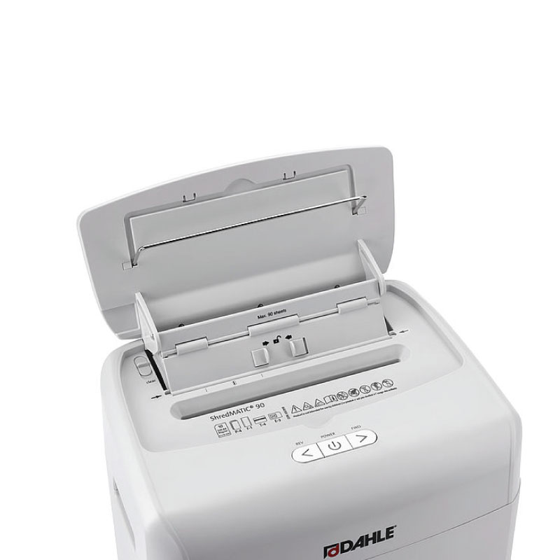 ขายถูก เครื่องทำลายเอกสาร DAHLE รุ่น 35090 ตัดครั้งละ 10 แผ่น/ครั้ง ( A4/80) ตัดละเอียด