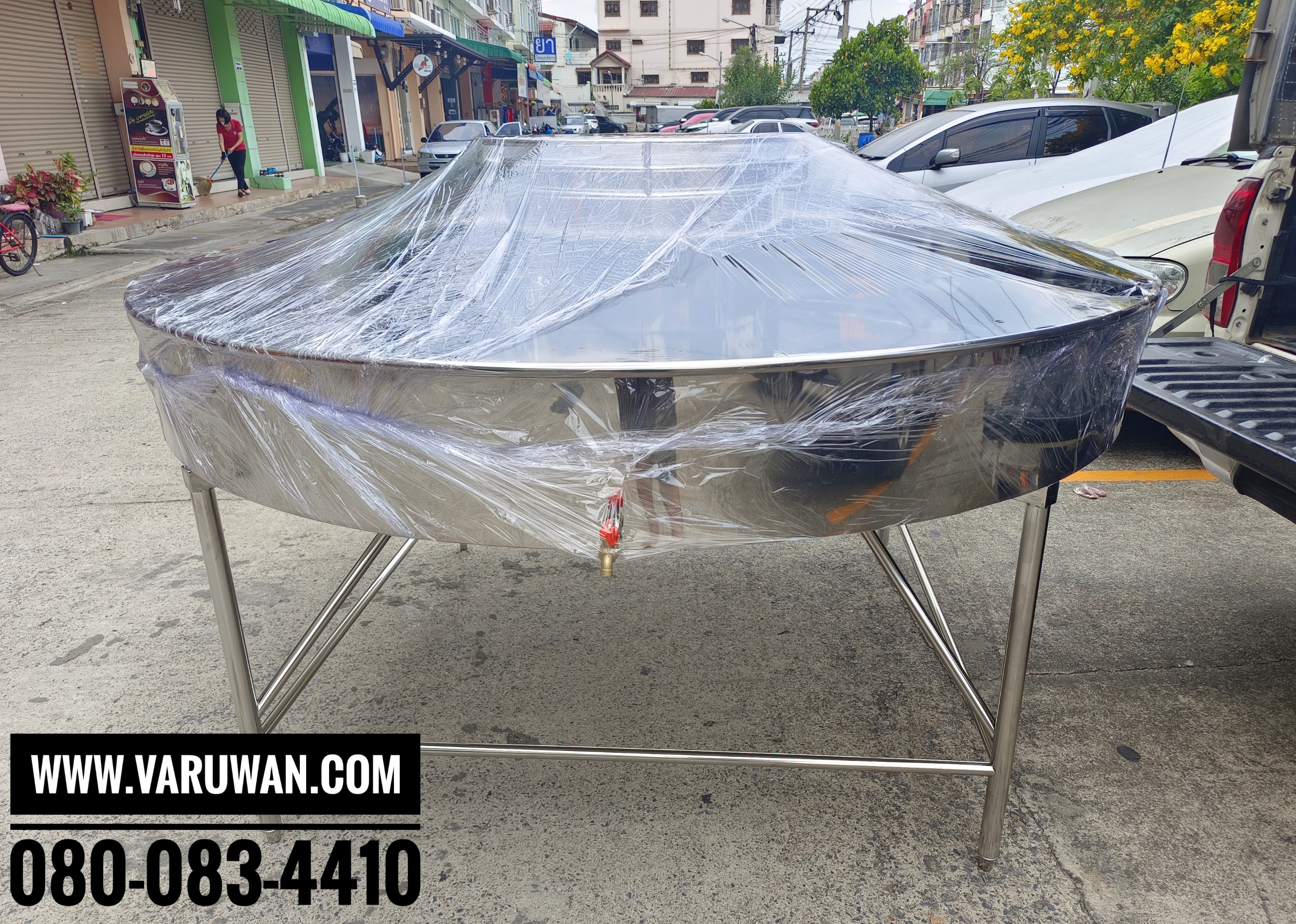 อ่างเทียนลอยน้ำสแตนเลส