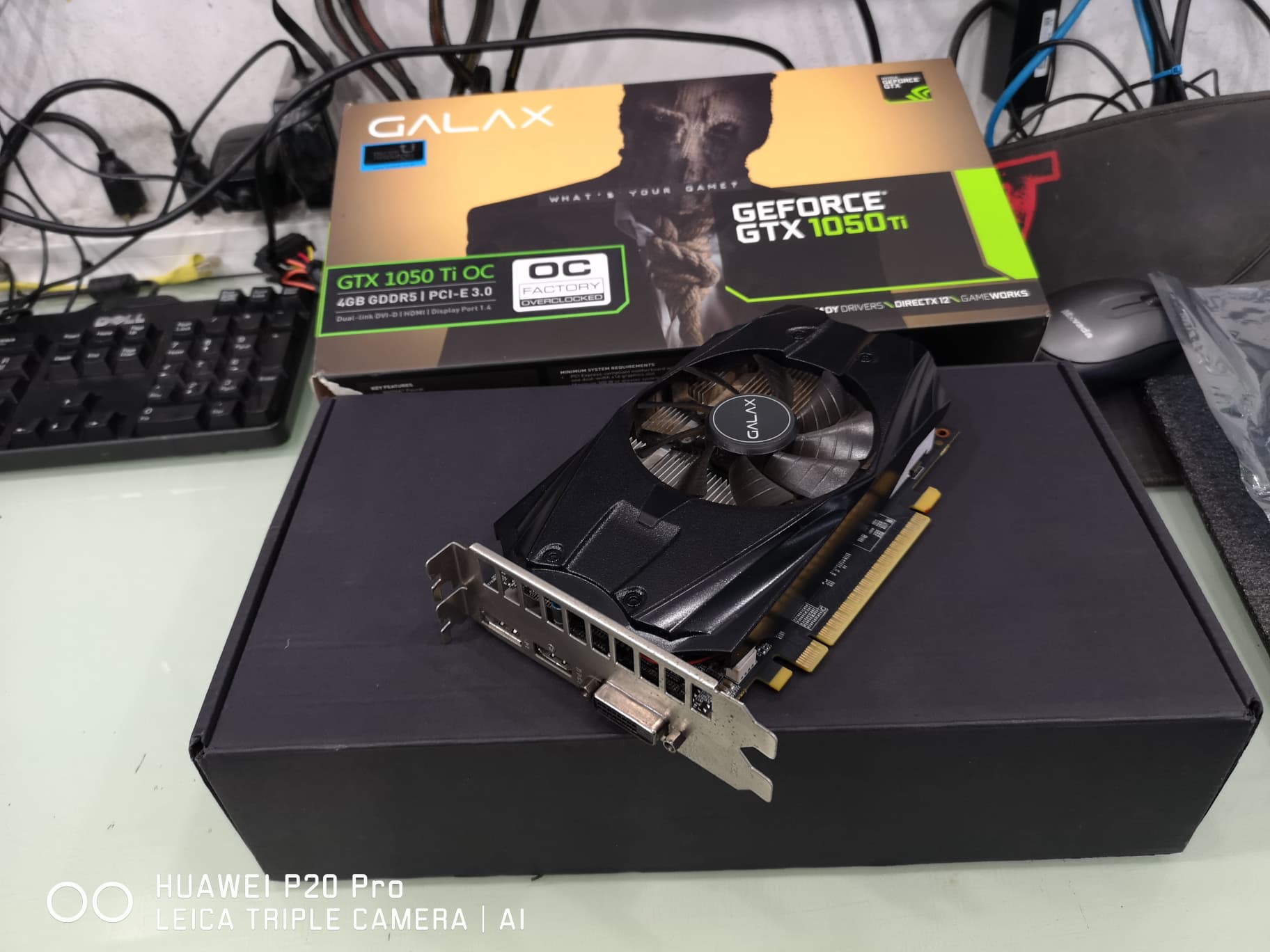GALAX GeForce® GTX 1050 Ti OC 12/2020