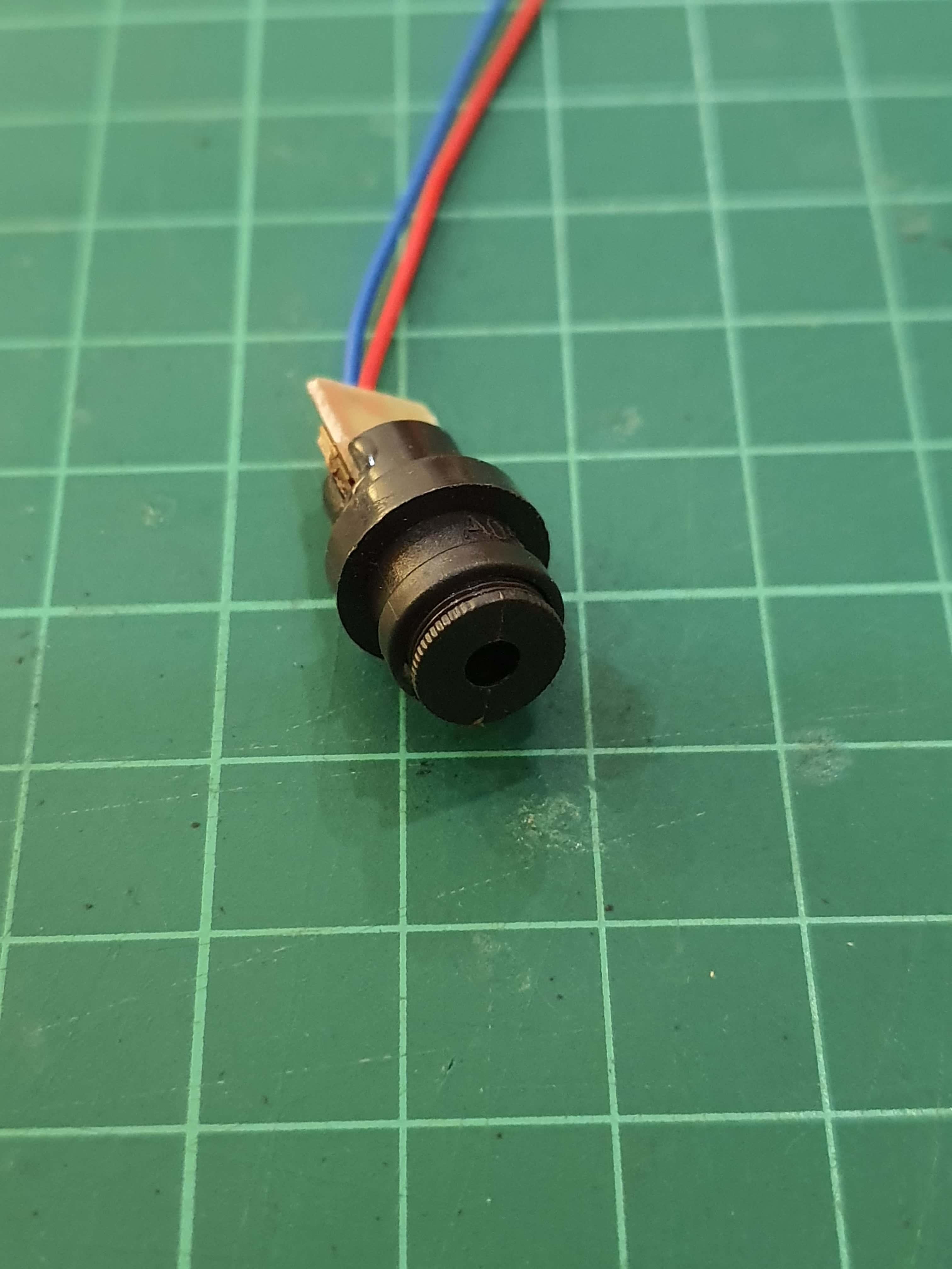 Lasor Diode Tube Plastic