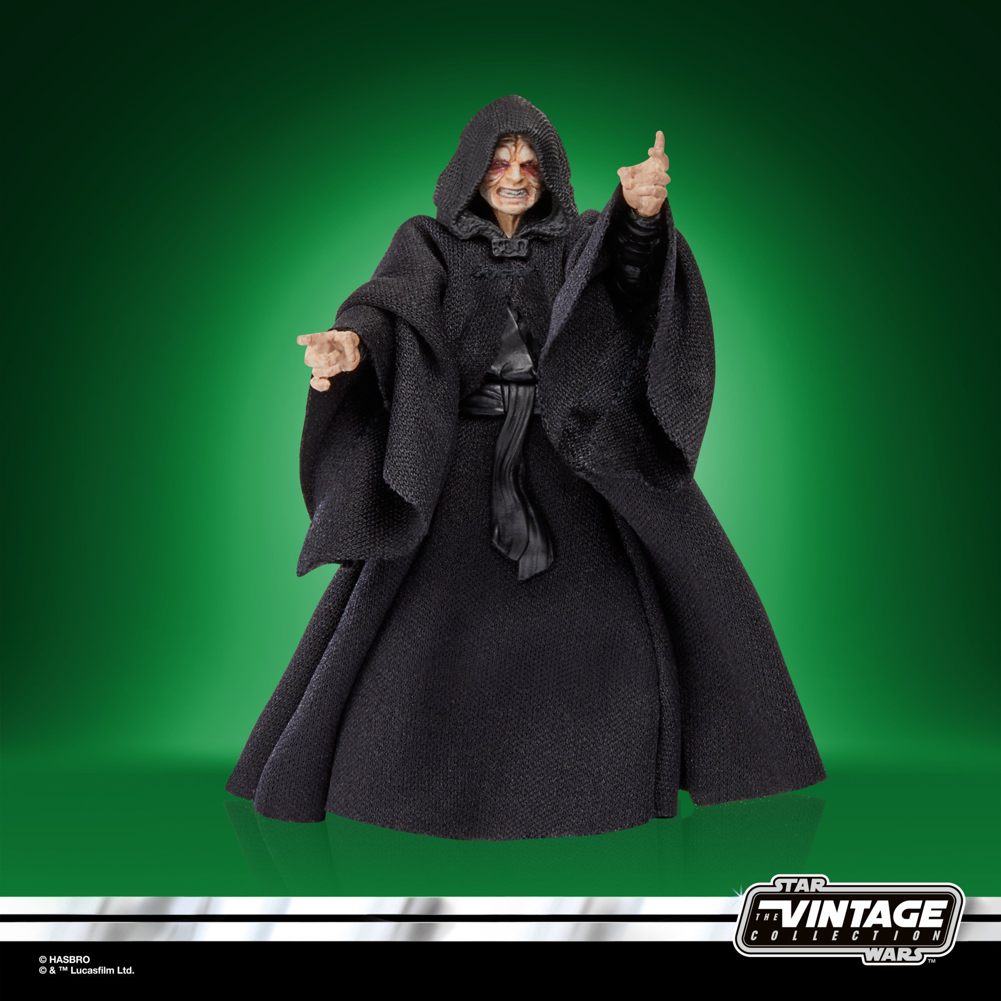 Hasbro Kenner The Vintage Collection Star Wars The Emperor Palpatine 3.75-inch-scale Action Figure ฮาสโบร สตาร์ วอร์ส หุ่นโมเดลฟิกเกอร์ พัลพาทีน ขนาด 3.75 นิ้ว ลิขสิทธิ์แท้