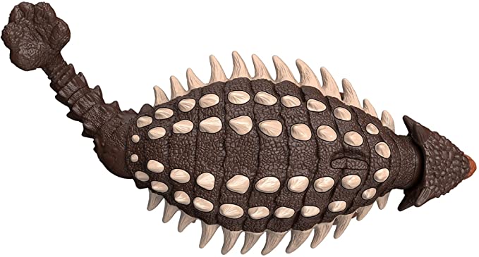 Mattel Jurassic World Roar Strikers Ankylosaurus (HDX36) แมทเทล จูราสสิค เวิลด์ ของเล่นแอ็กชั่นฟิกเกอร์ไดโนเสาร์ แองคิโลซอรัส