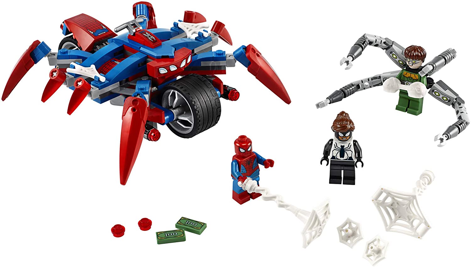 LEGO ตัวต่อเสริมทักษะ มาร์เวล สไปเดอร์-แมน Marvel Spider-Man : Spider-Man vs. Doc Ock รุ่น 76148